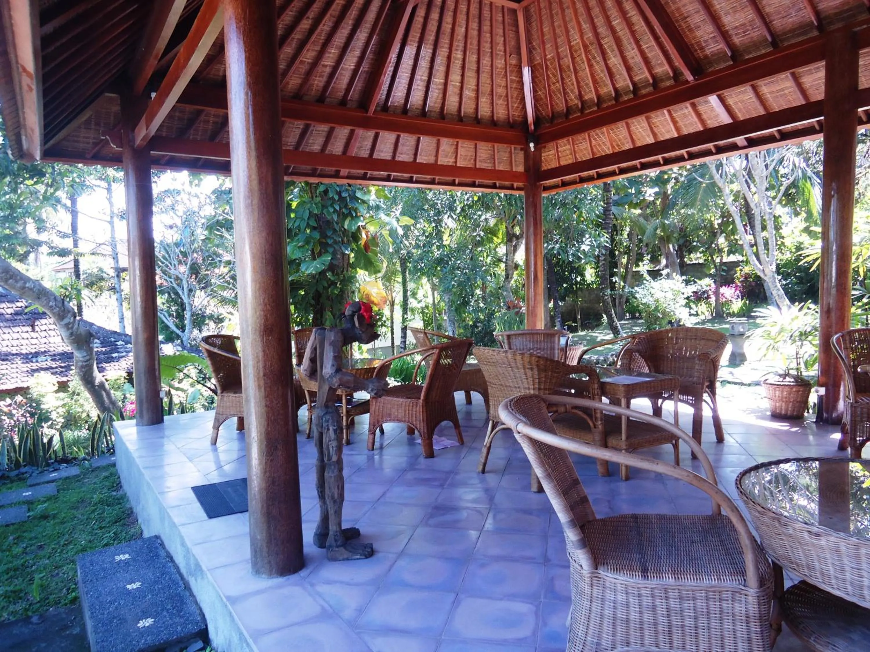 Patio in Argasoka Bungalows