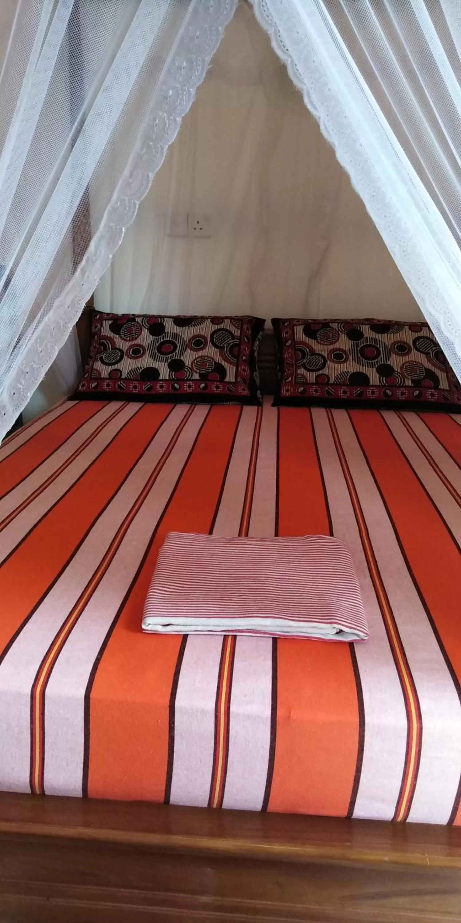 Bed in Pearl Resort Mirissa