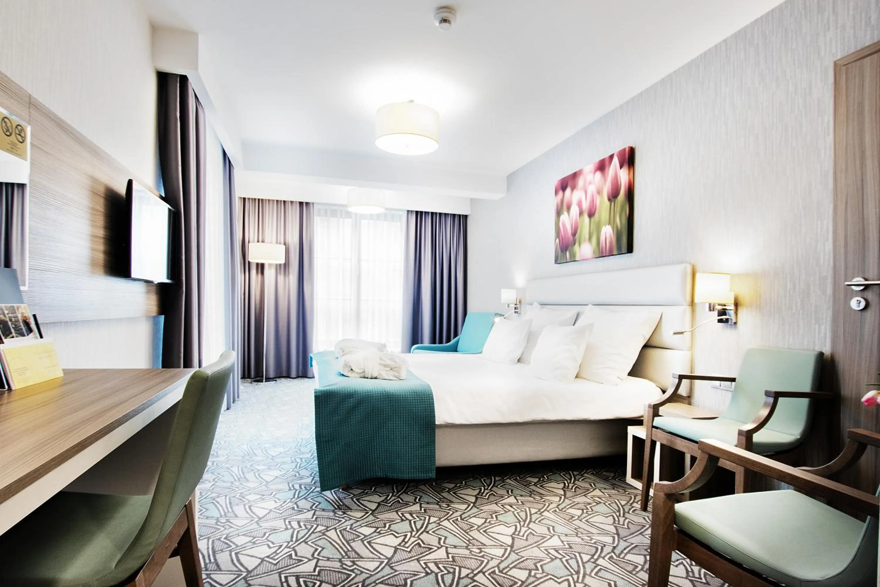 Bed in Golden Tulip Krakow Kazimierz