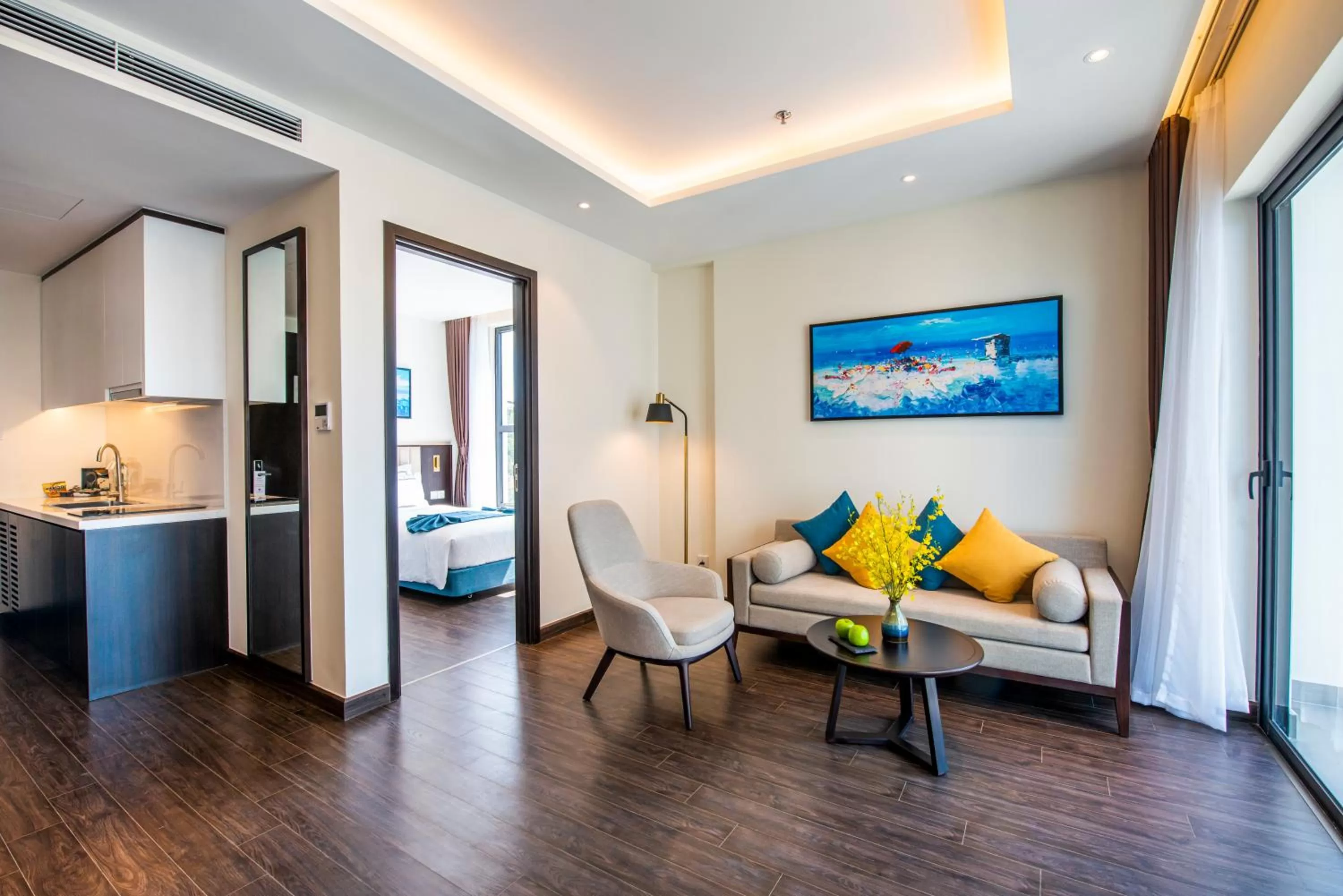 Seating area in Best Western Premier Sapphire Ha Long