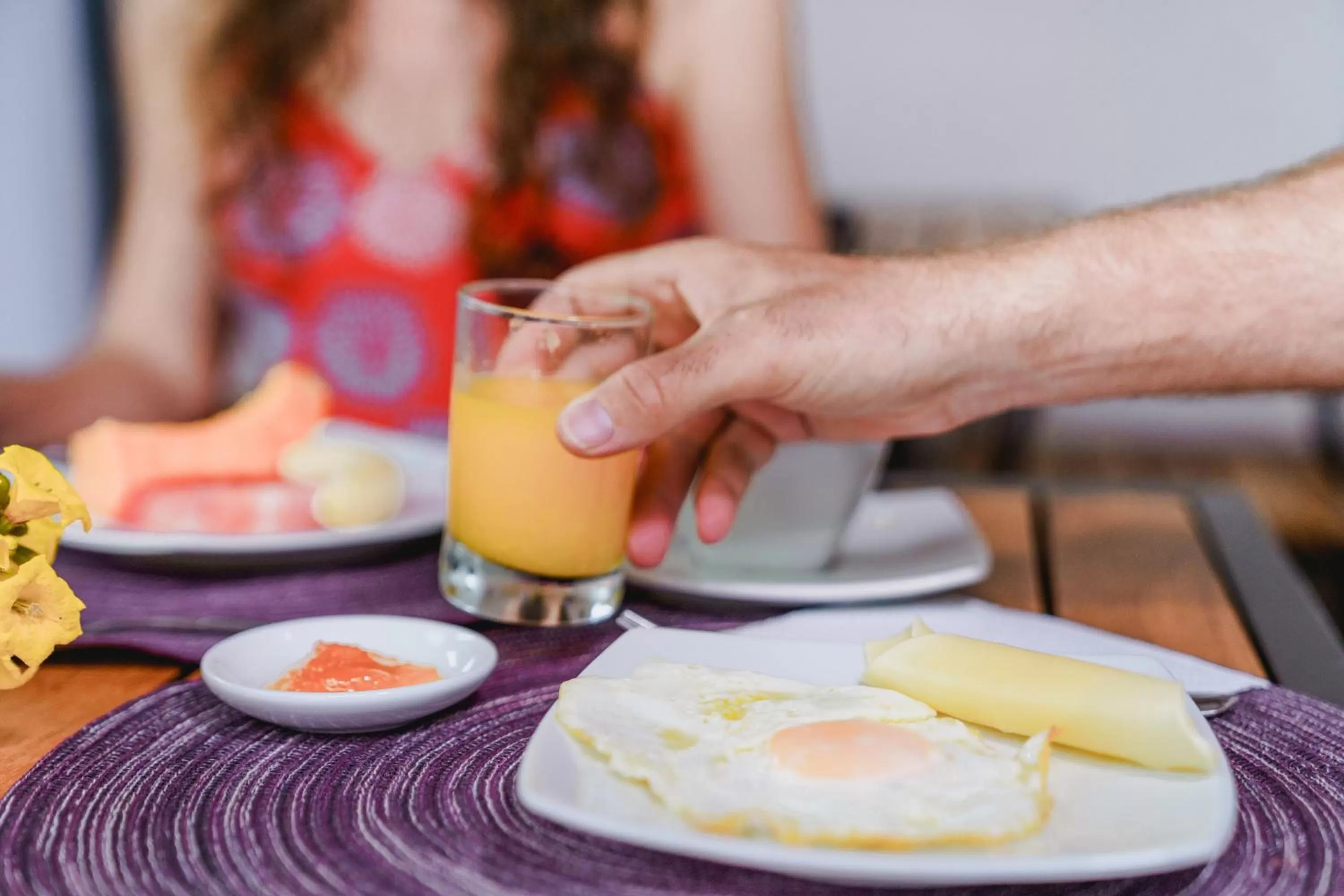 Food close-up in Hotel Galapagos Suites B&B