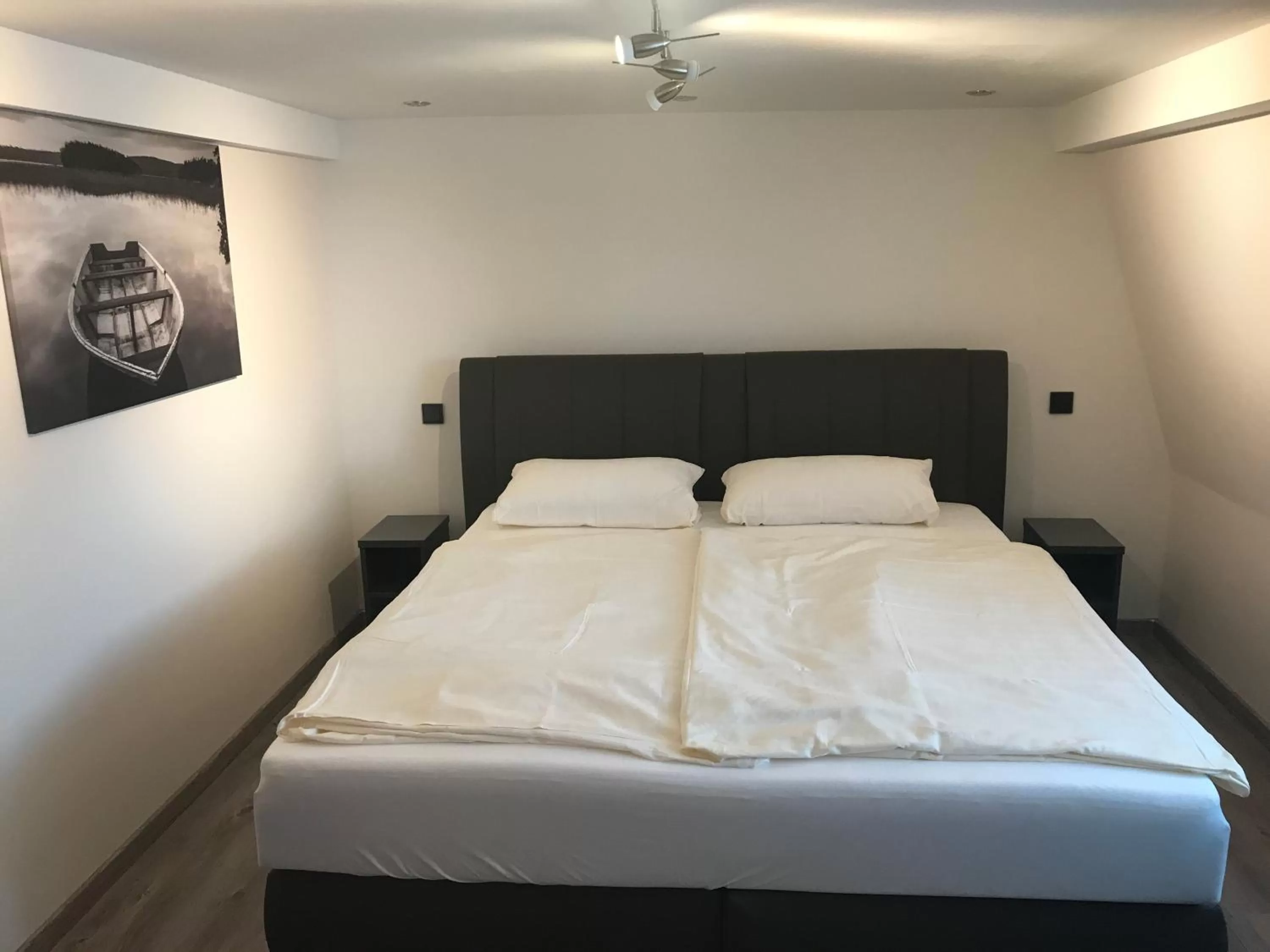 Bed in Hotel Friedrich