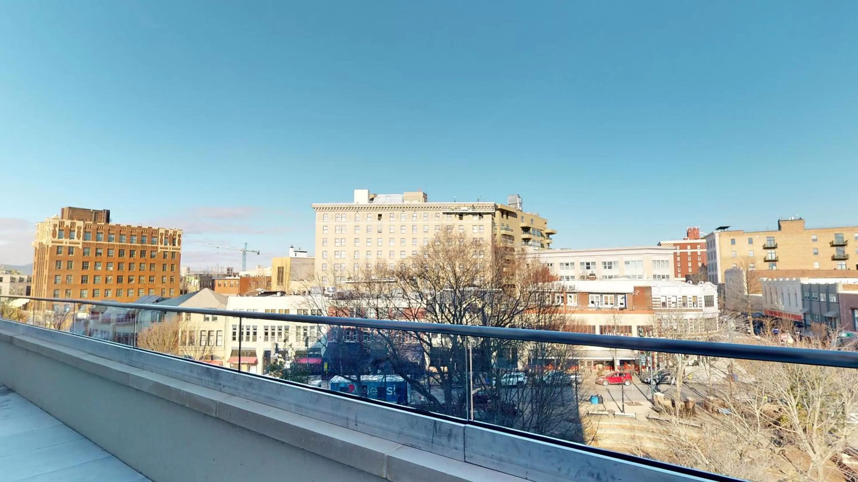 City view in The Restoration Asheville