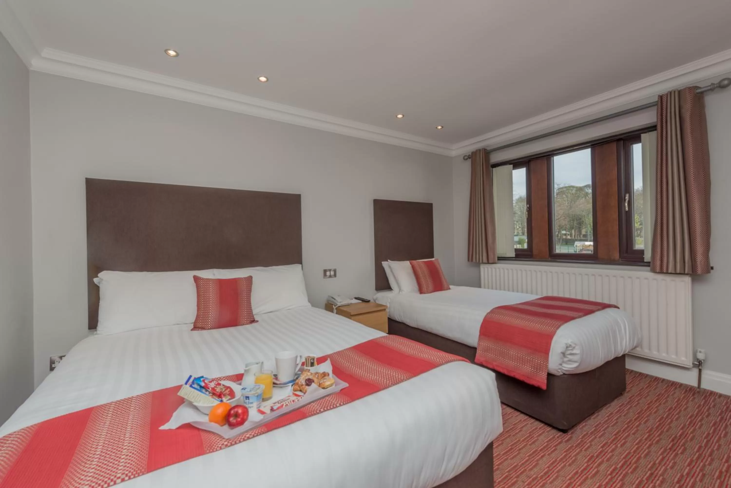 Bed in Best Western Bradford Guide Post Hotel