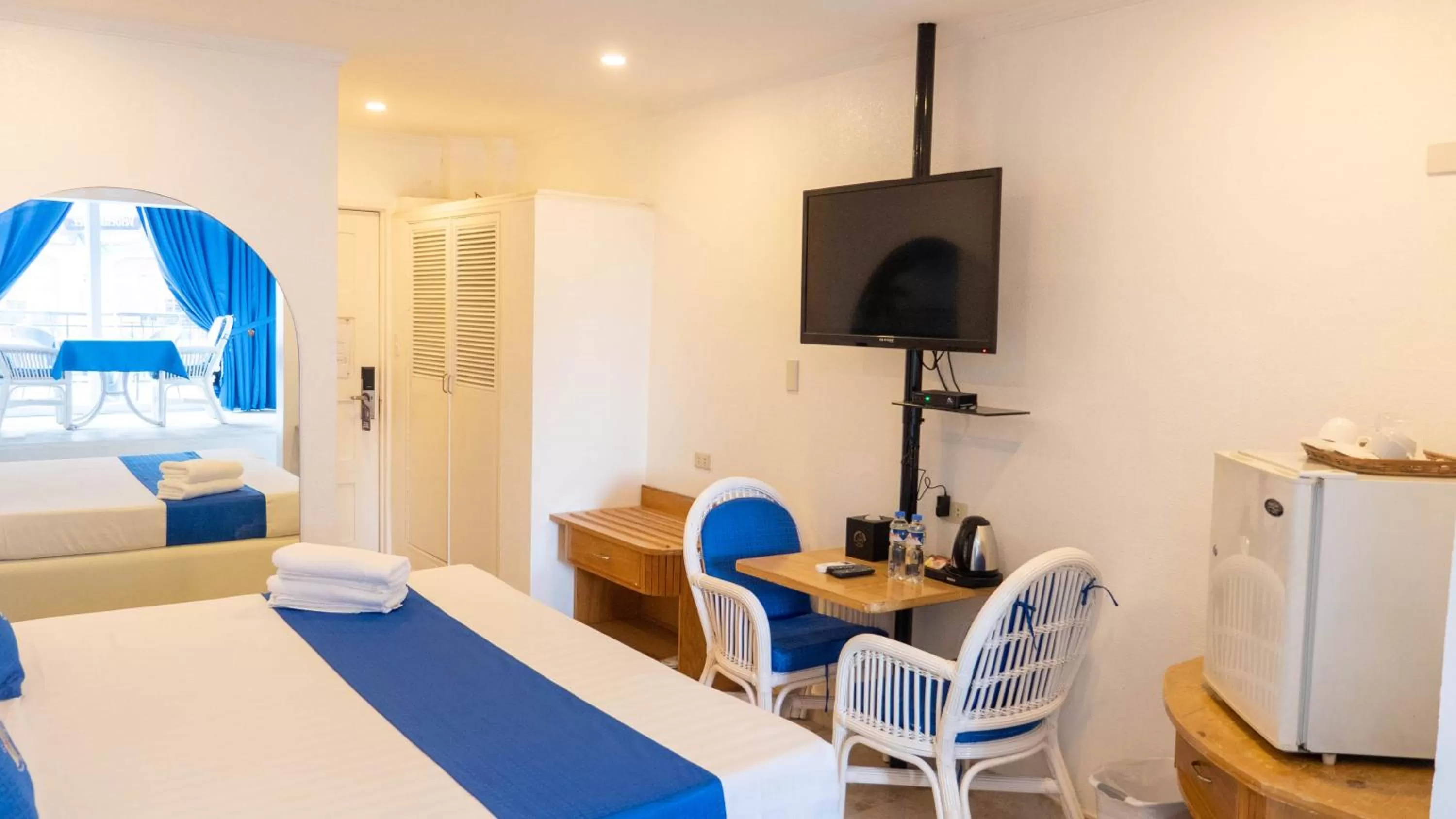 Bed in Clarkton Hotel Apartment