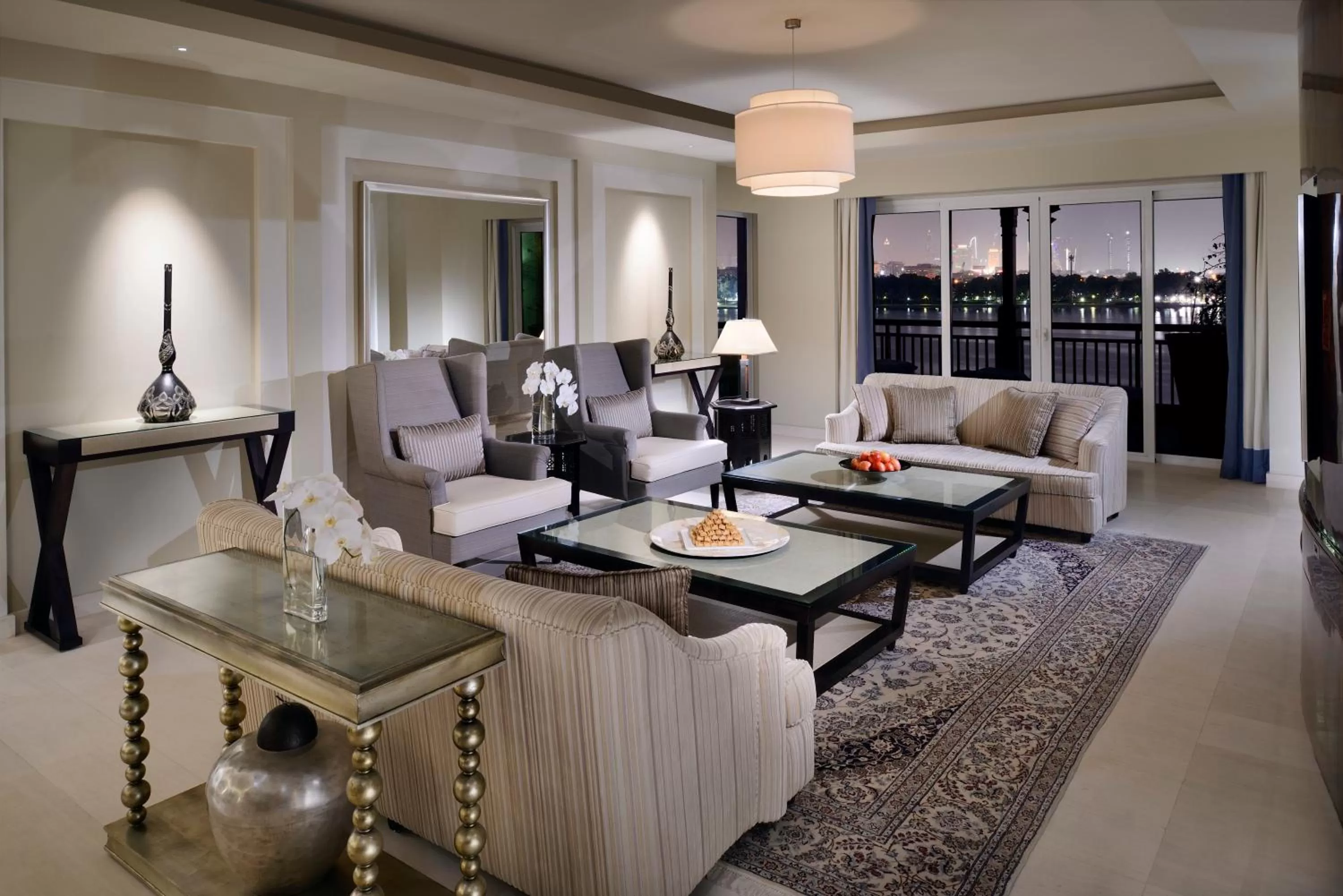 Living room in Park Hyatt Dubai