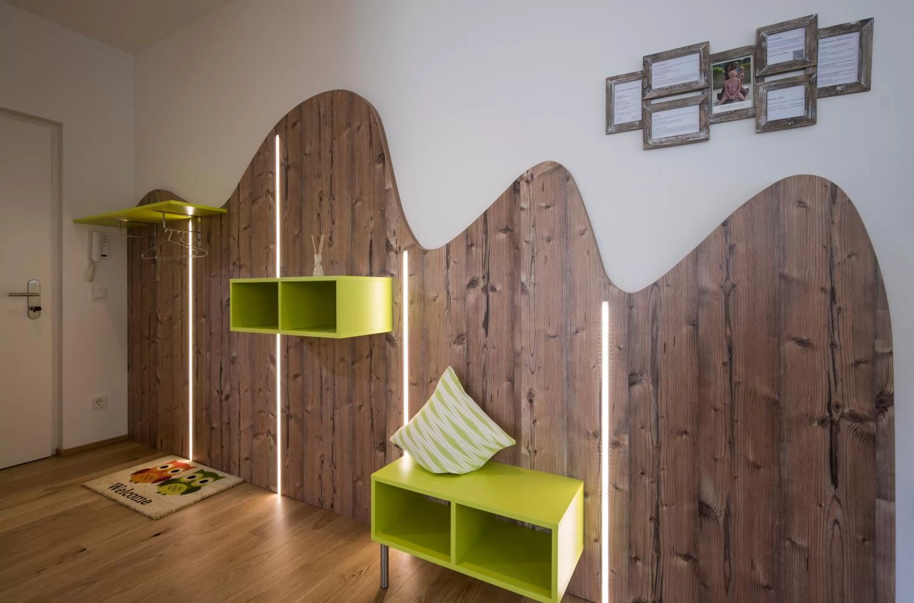 Decorative detail, Seating Area in Private Living Apartments