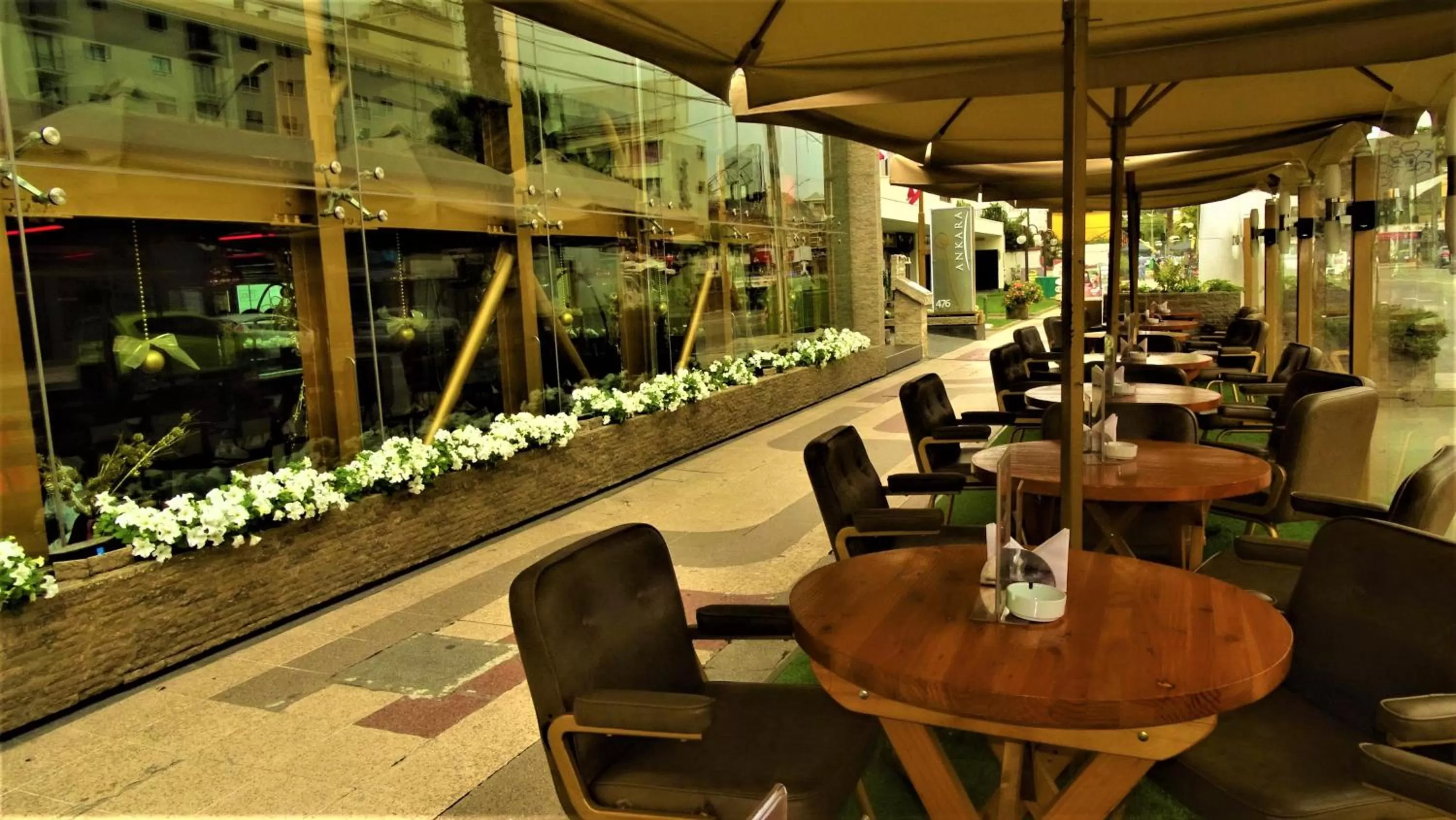 Facade/entrance in Hotel Restaurante Ankara