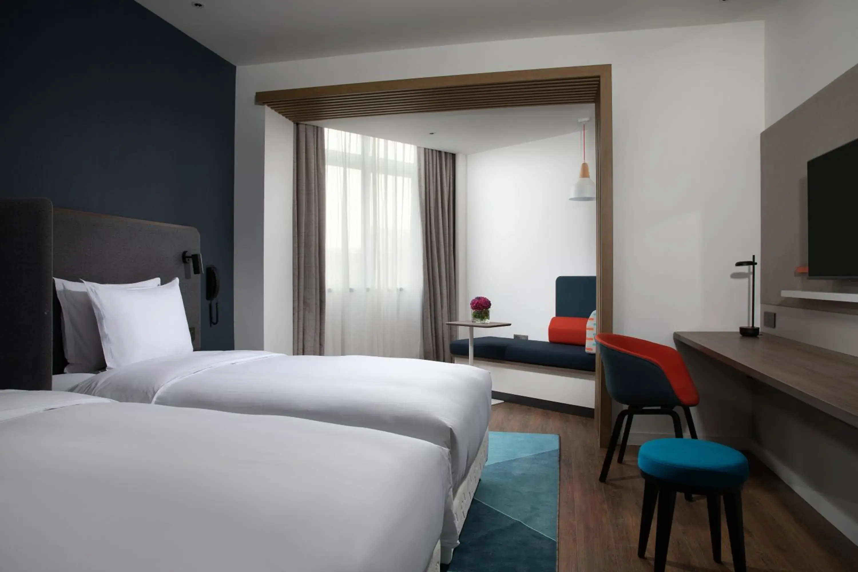 Standard Twin Room in Holiday Inn Express Chengdu Longquanyi North, an IHG Hotel Standard Twin Room in Holiday Inn Express Chengdu Longquanyi North, an IHG Hotel