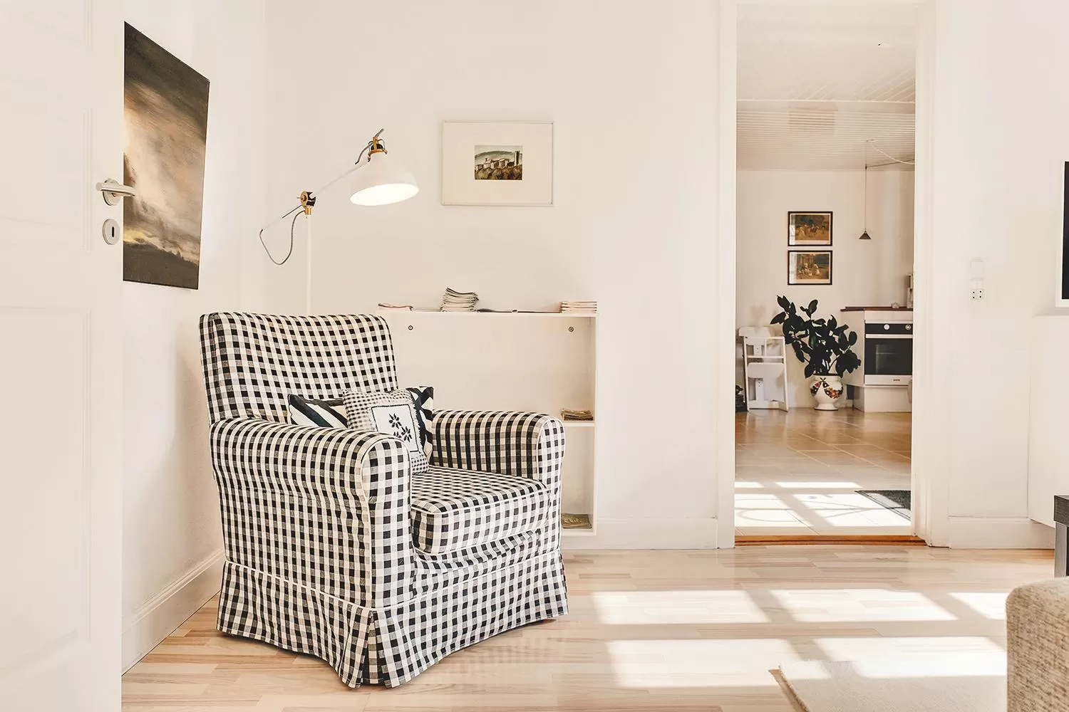 Seating area in Åløkke BnB
