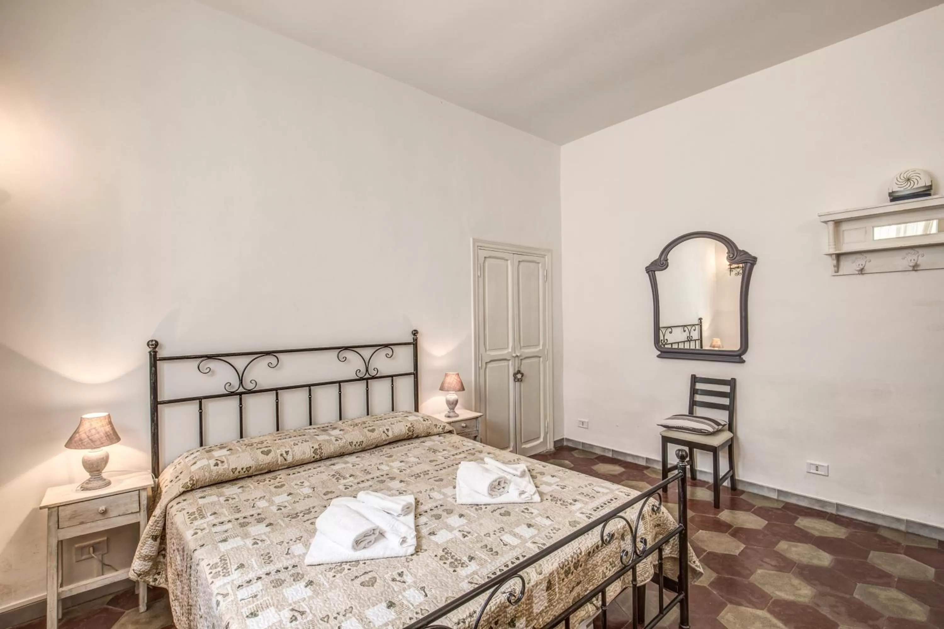 Bed in Relais La Torretta