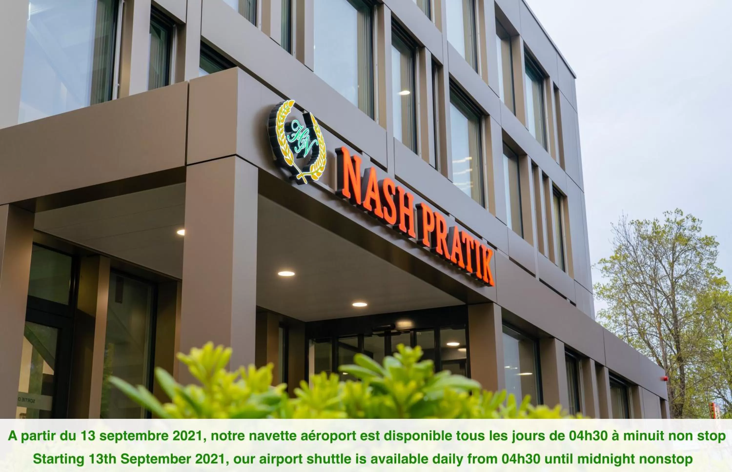 Property logo or sign in Nash Pratik Hotel