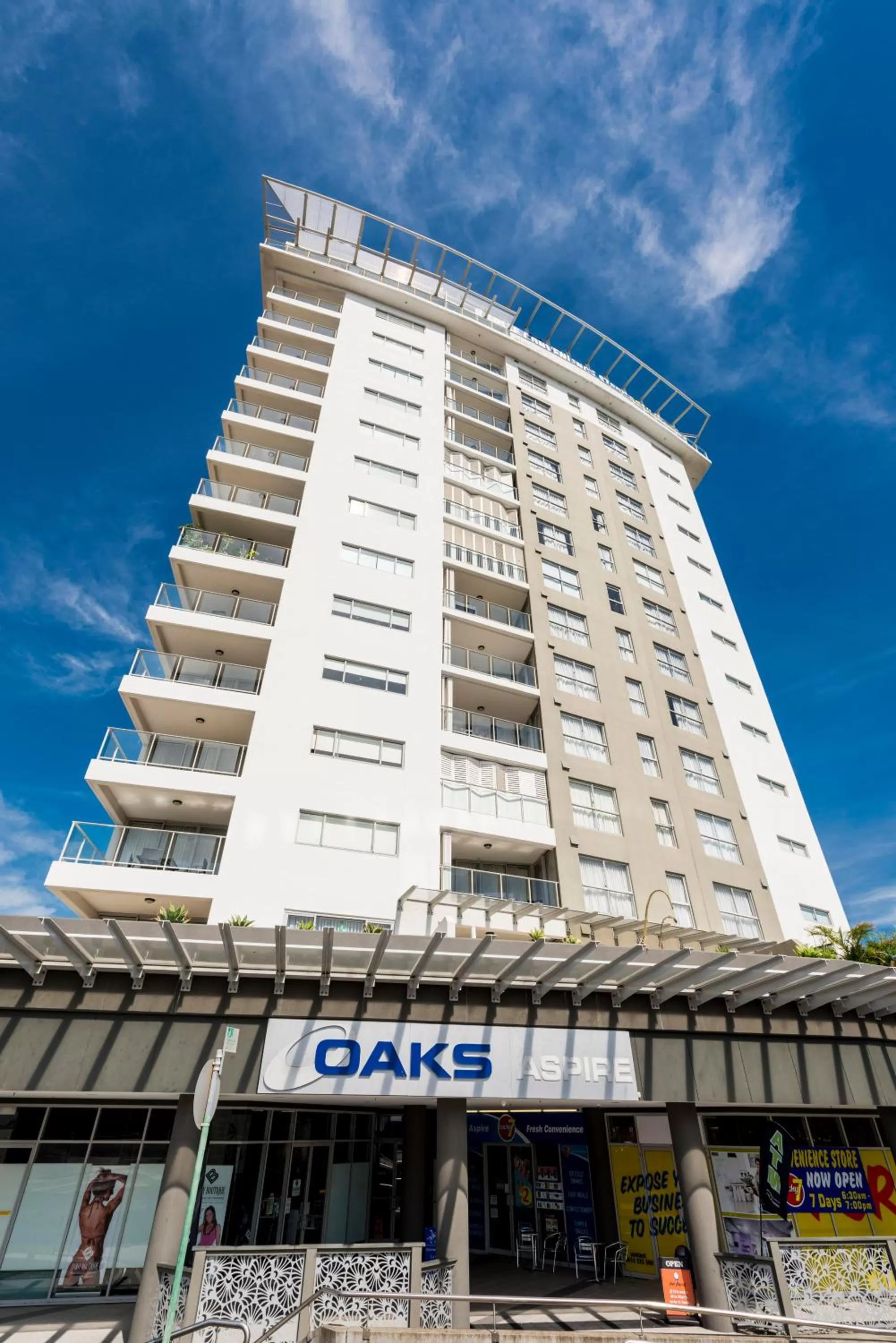 Facade/entrance in Oaks Ipswich Aspire Suites