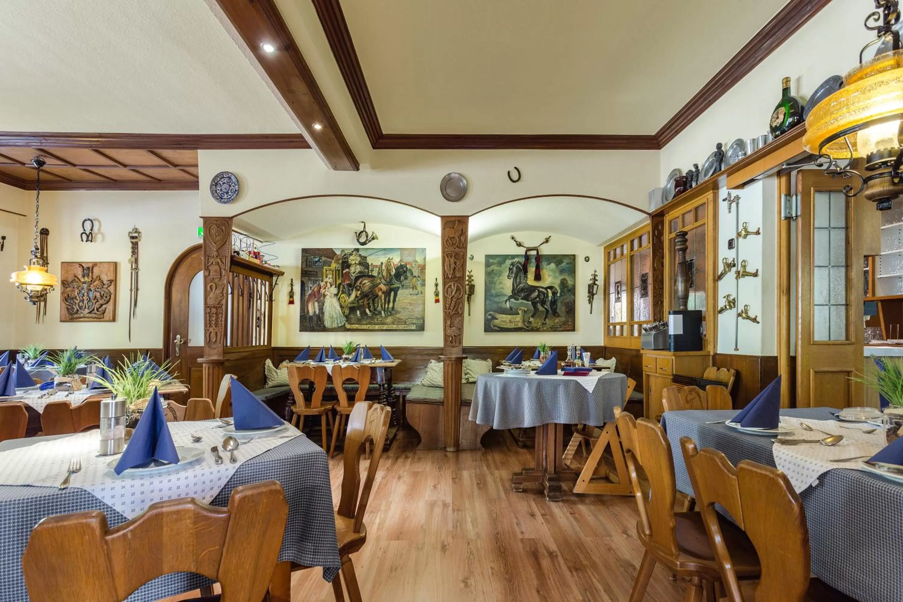 Restaurant/places to eat in Hotel Rappen Rothenburg ob der Tauber