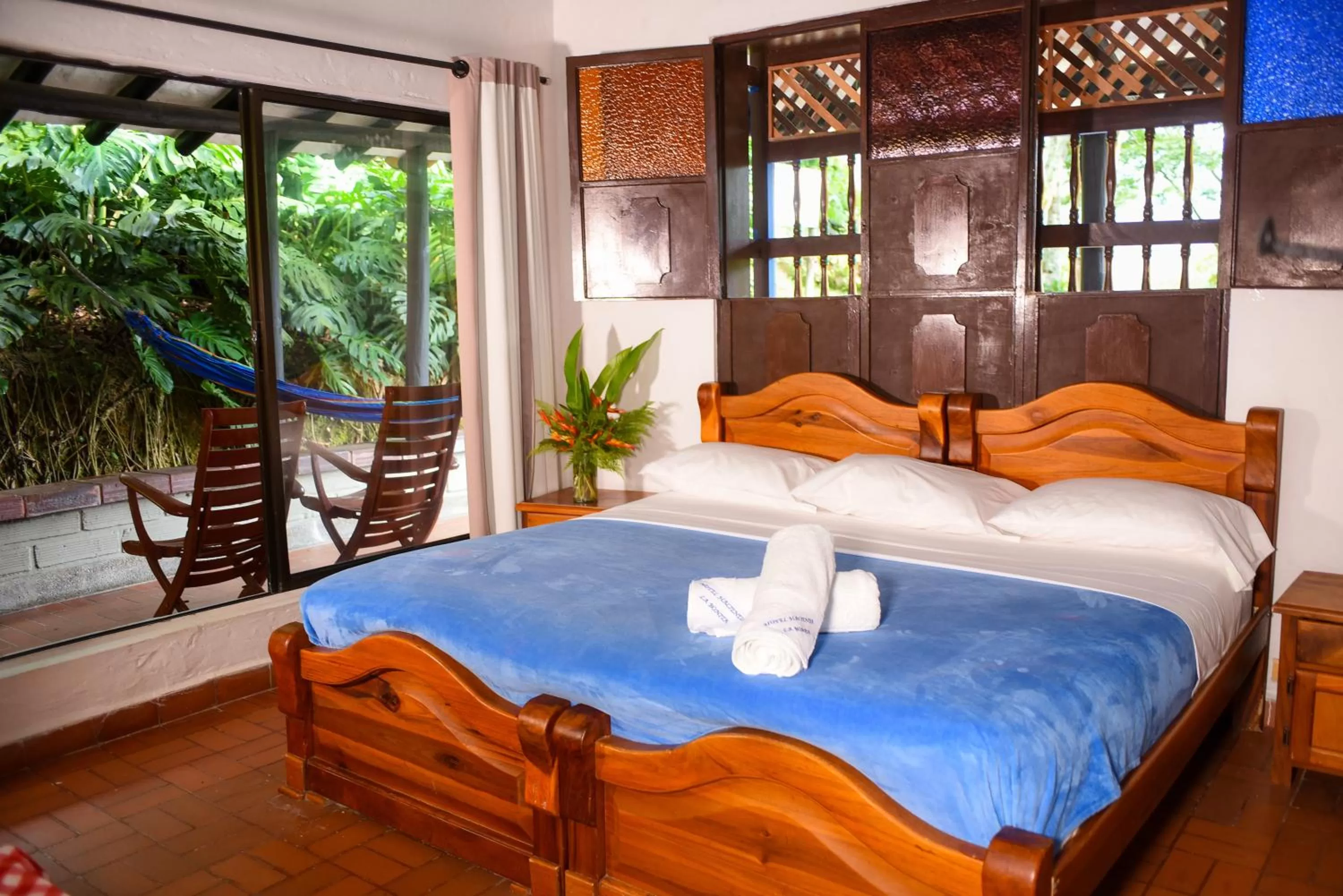 Bed in Hotel Hacienda la Bonita