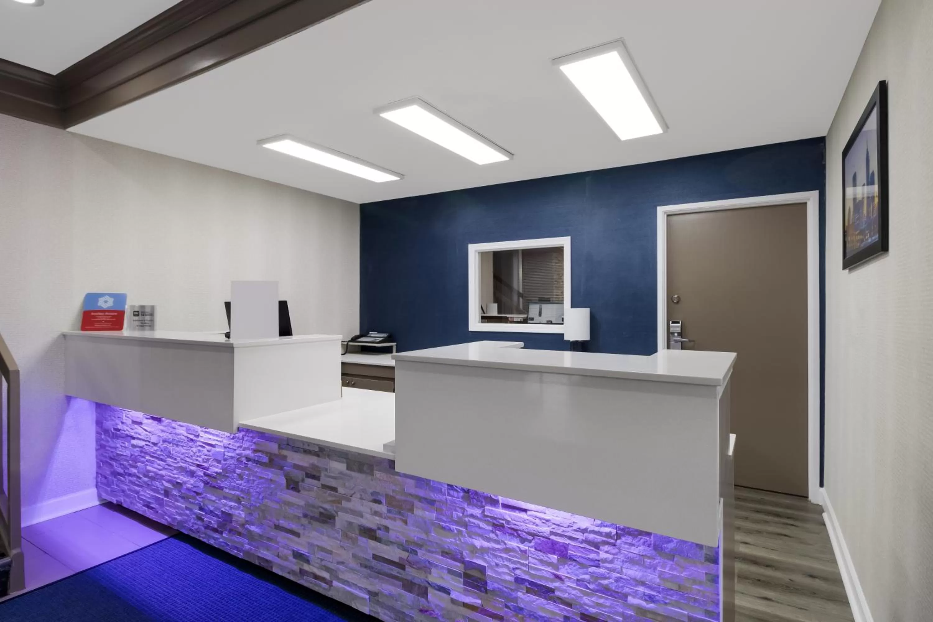 Lobby or reception in Quality Inn South Bend near Notre Dame