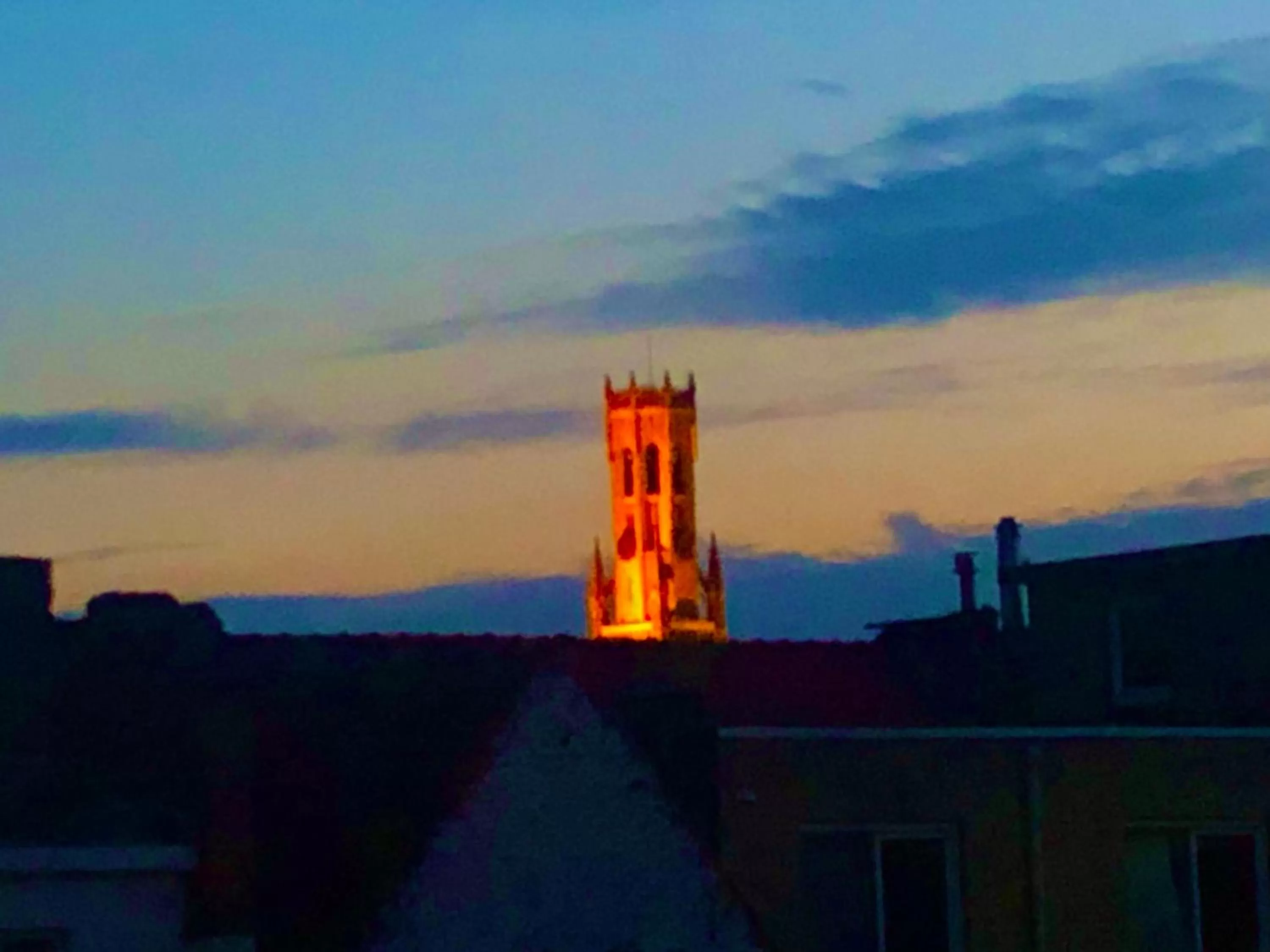 Landmark view in B&B Coupure