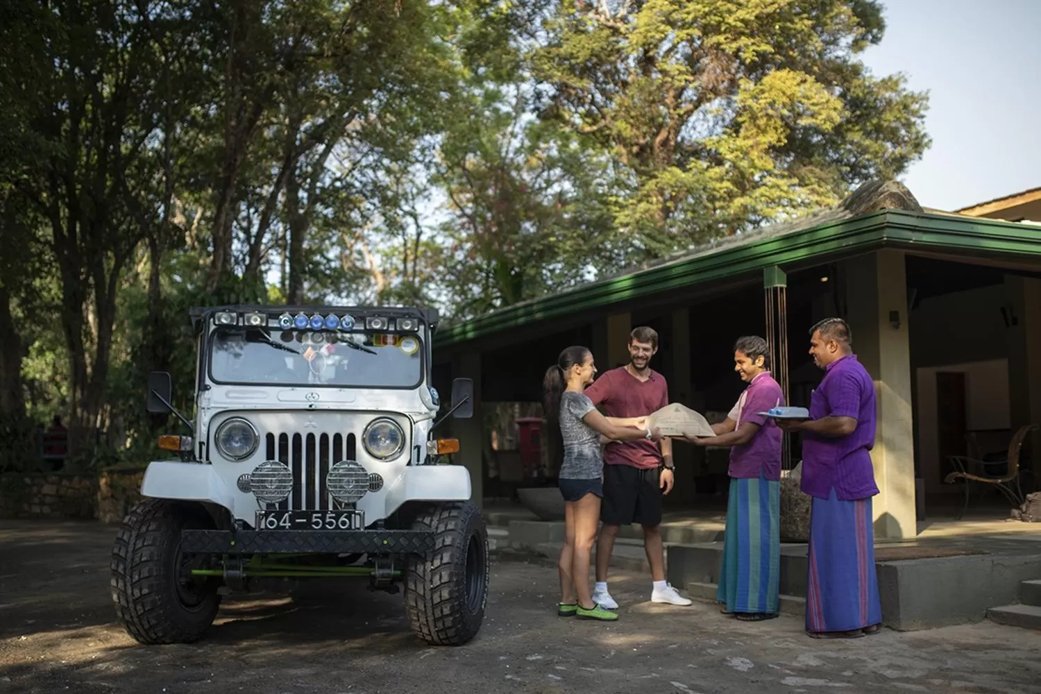 Staff in Giritale Hotel