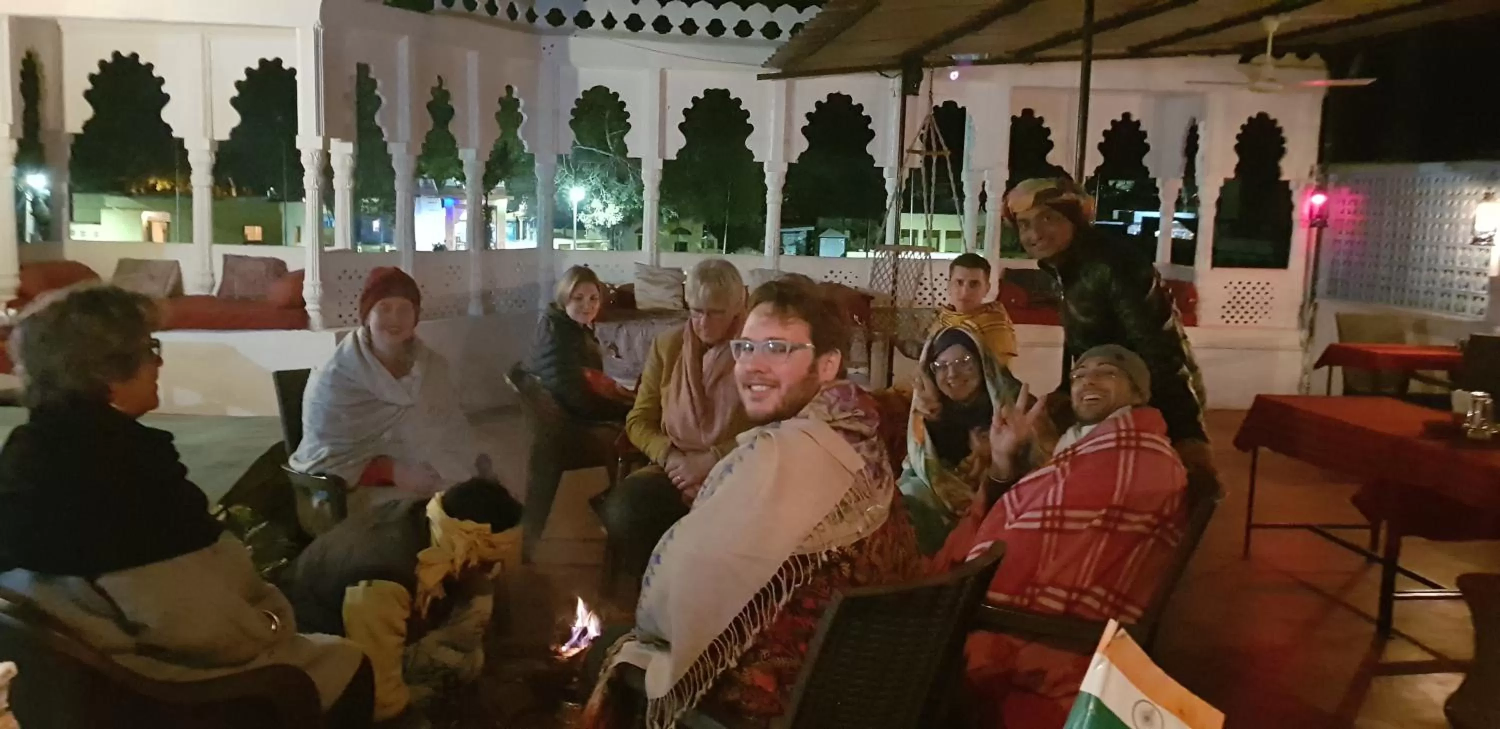 Restaurant/places to eat in Hotel Bundi House