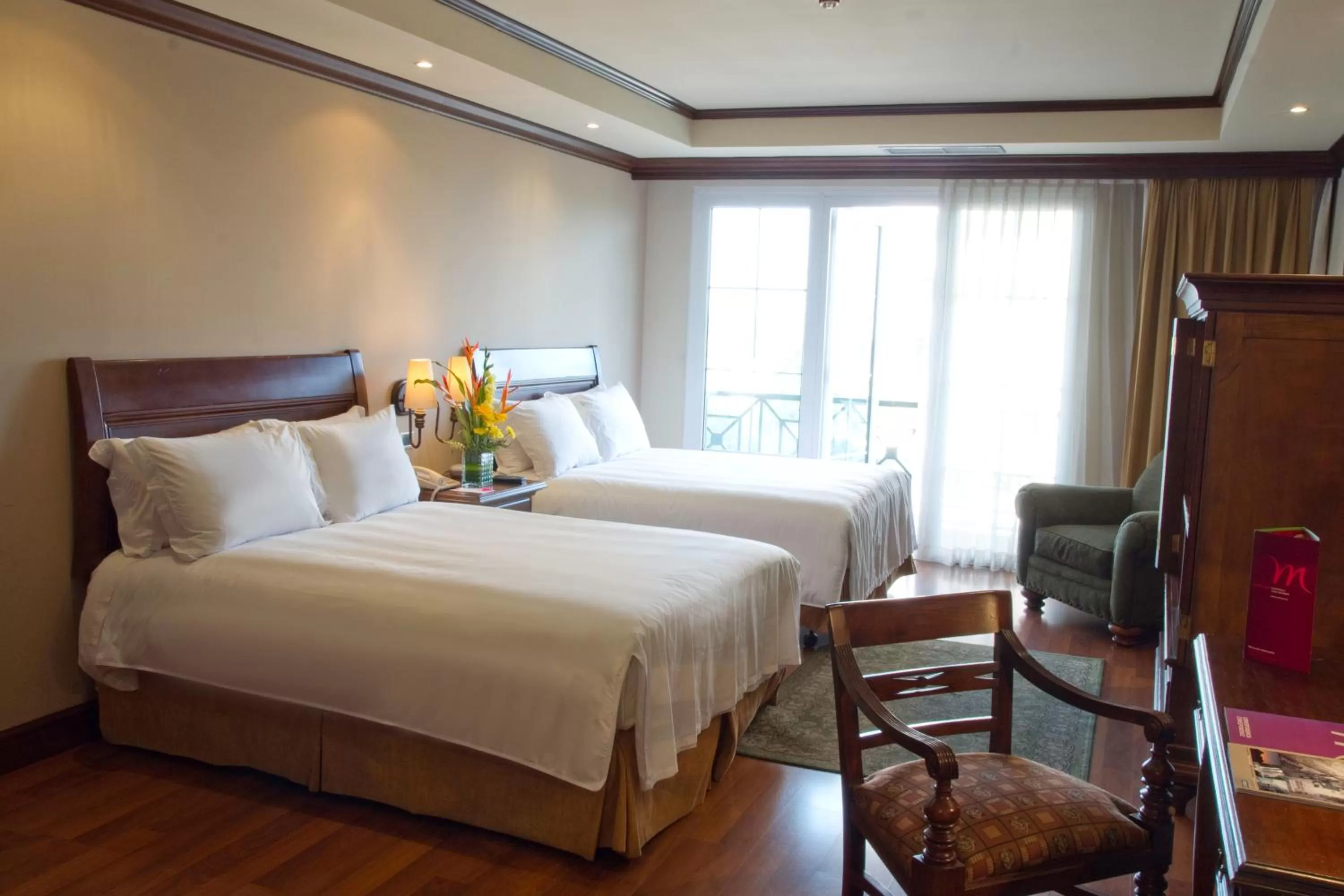 Photo of the whole room, Bed in Hotel Casa Veranda Guatemala