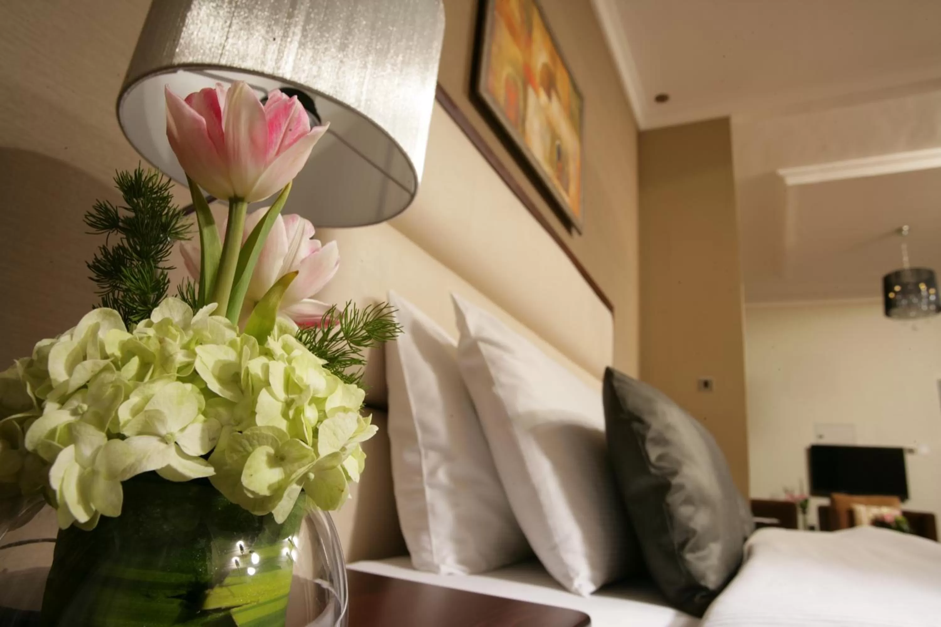 Decorative detail, Bed in Ramada Hotel & Suites by Wyndham Ajman