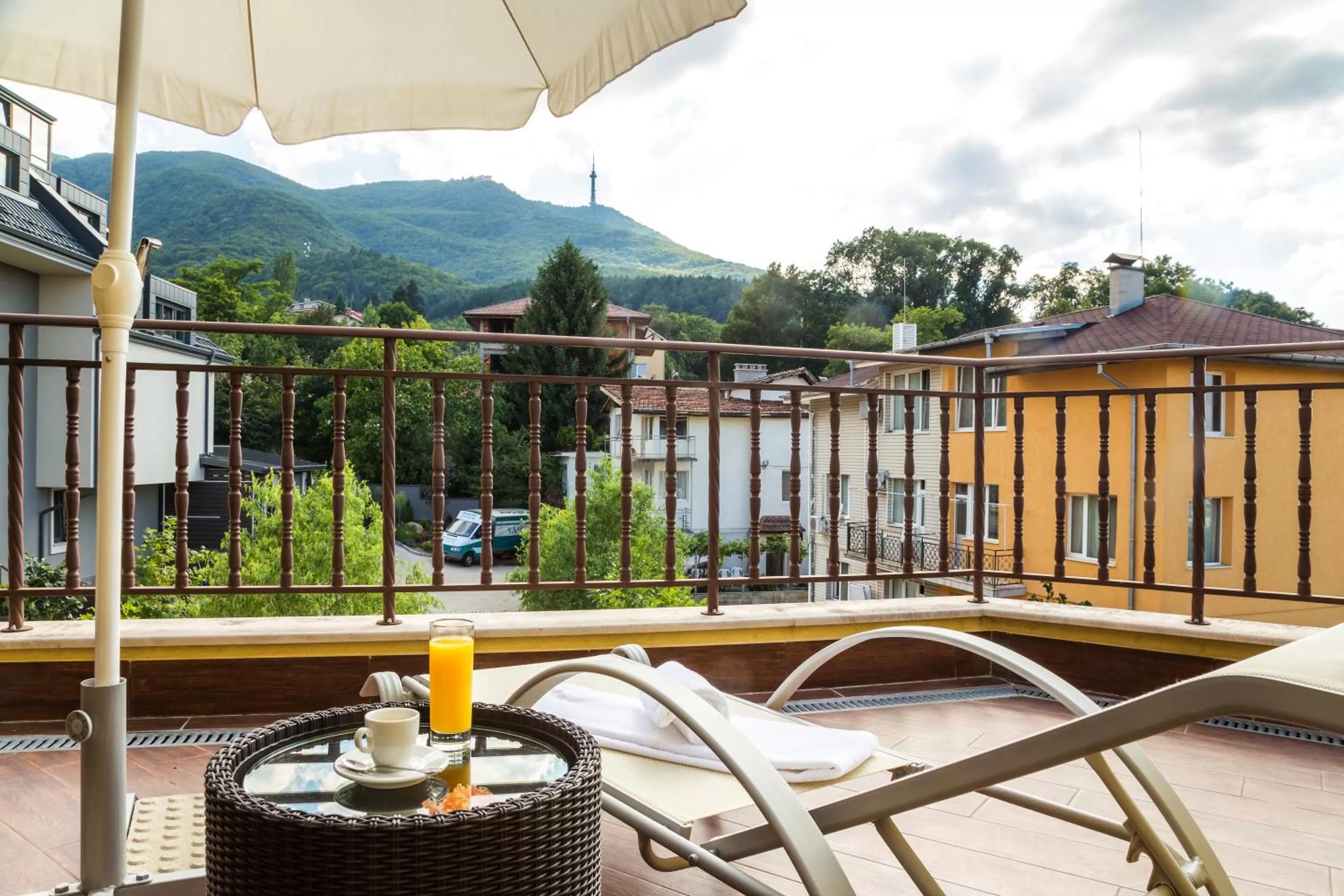 Mountain view in Hotel Villa Boyana - Free Parking