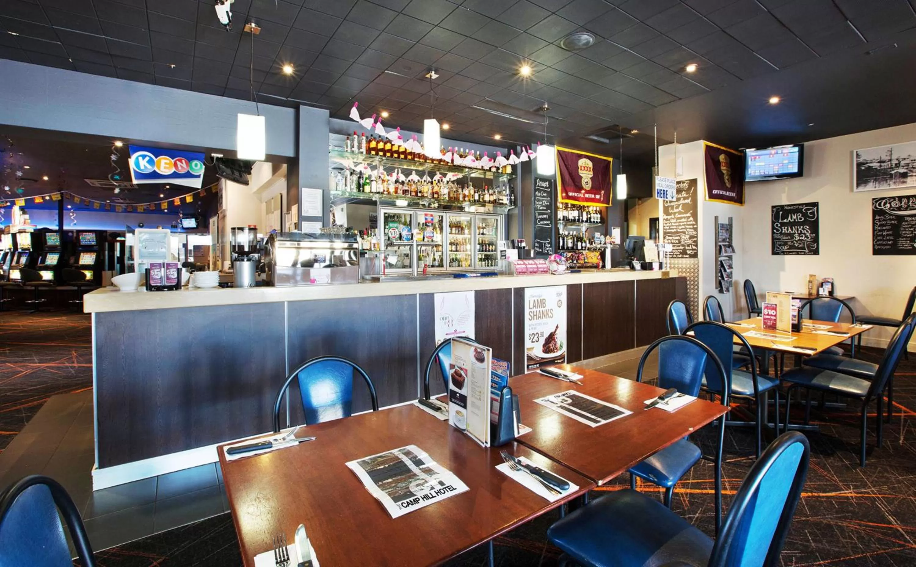 Restaurant/places to eat in Nightcap at Camp Hill Hotel