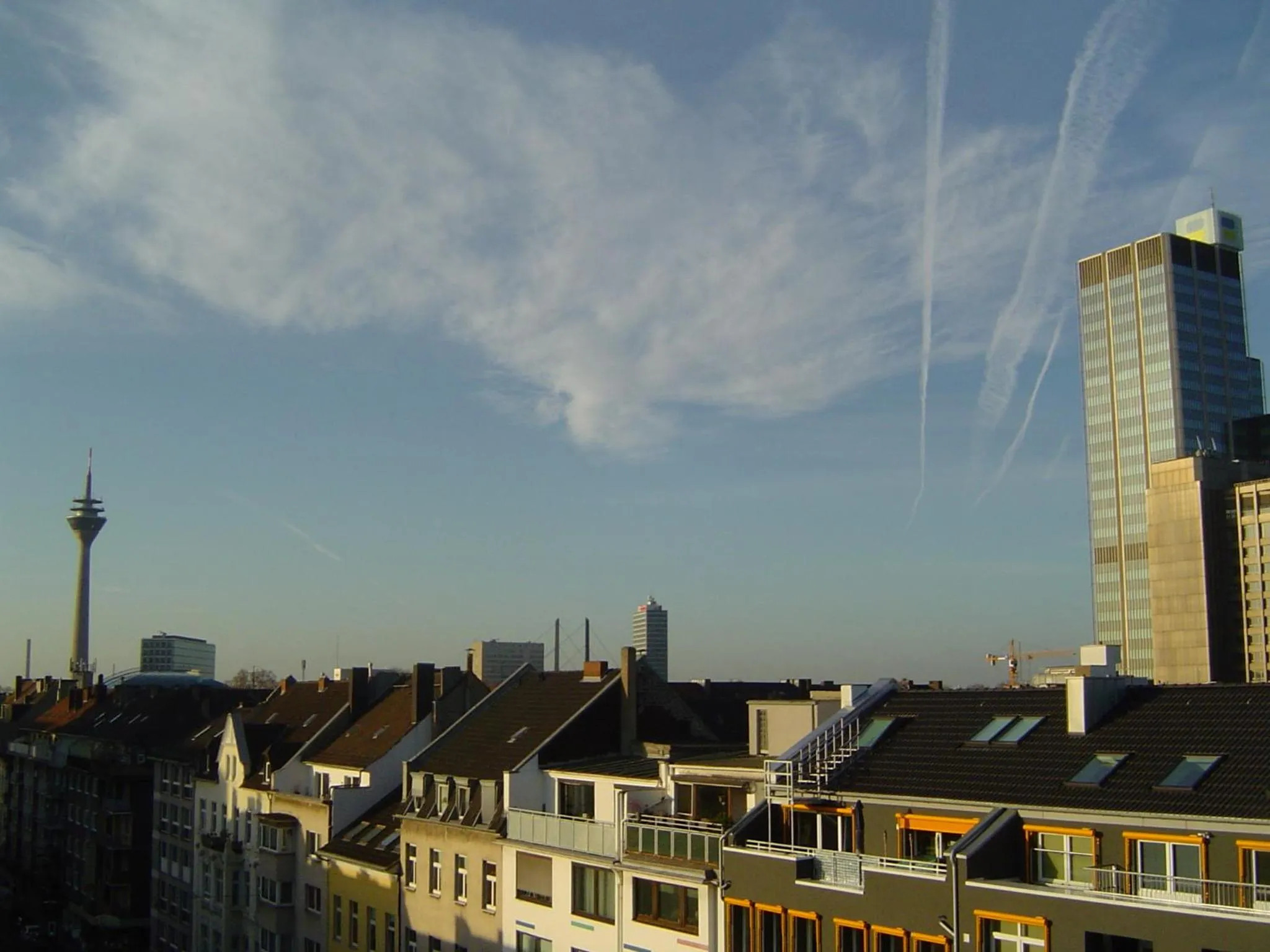 City view in Atomis Hotel Düsseldorf City