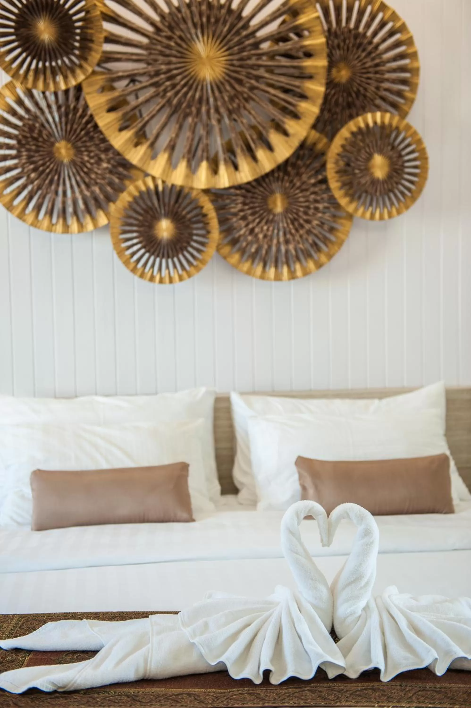 Bed in Panlaan Boutique Resort