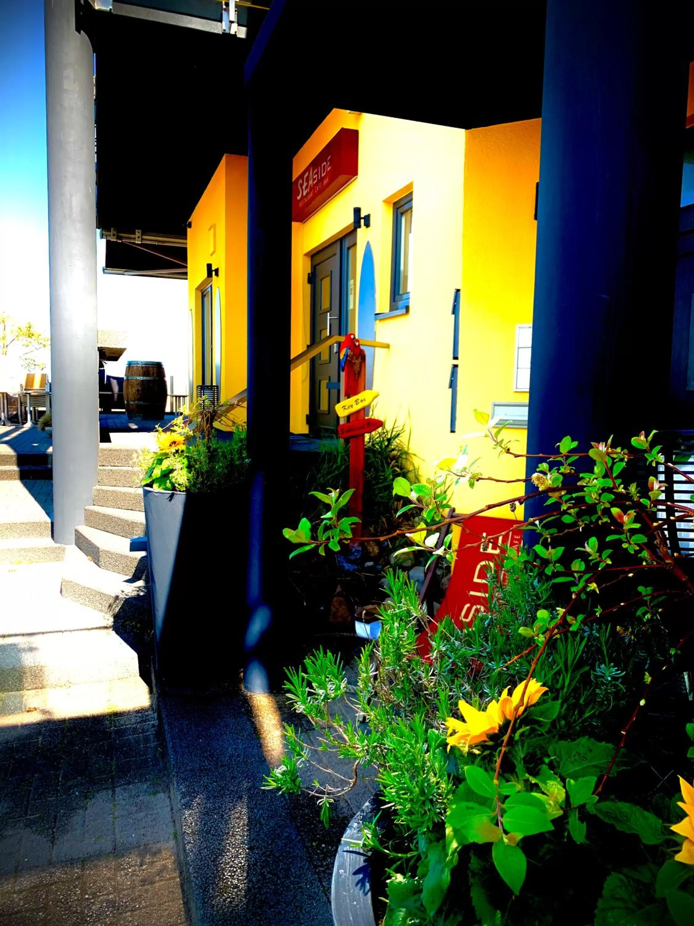 Property building in Seaside-Strandhotel