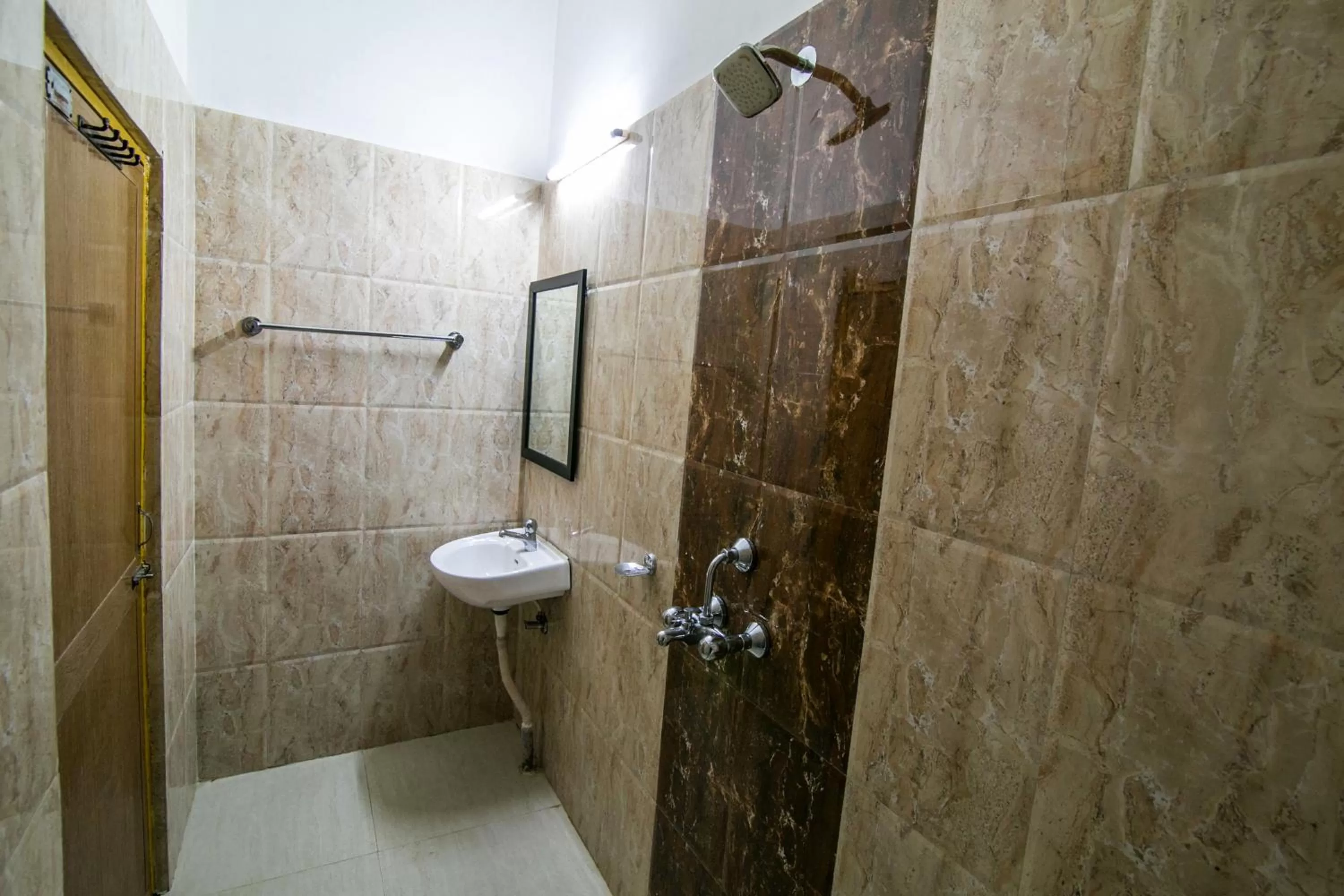 Bathroom in Hotel Akashdeep