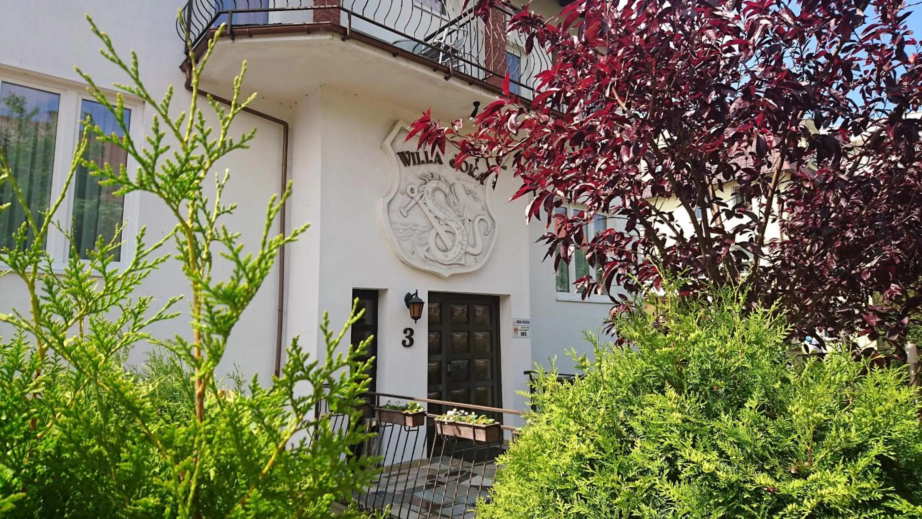 Facade/entrance in Willa Joka