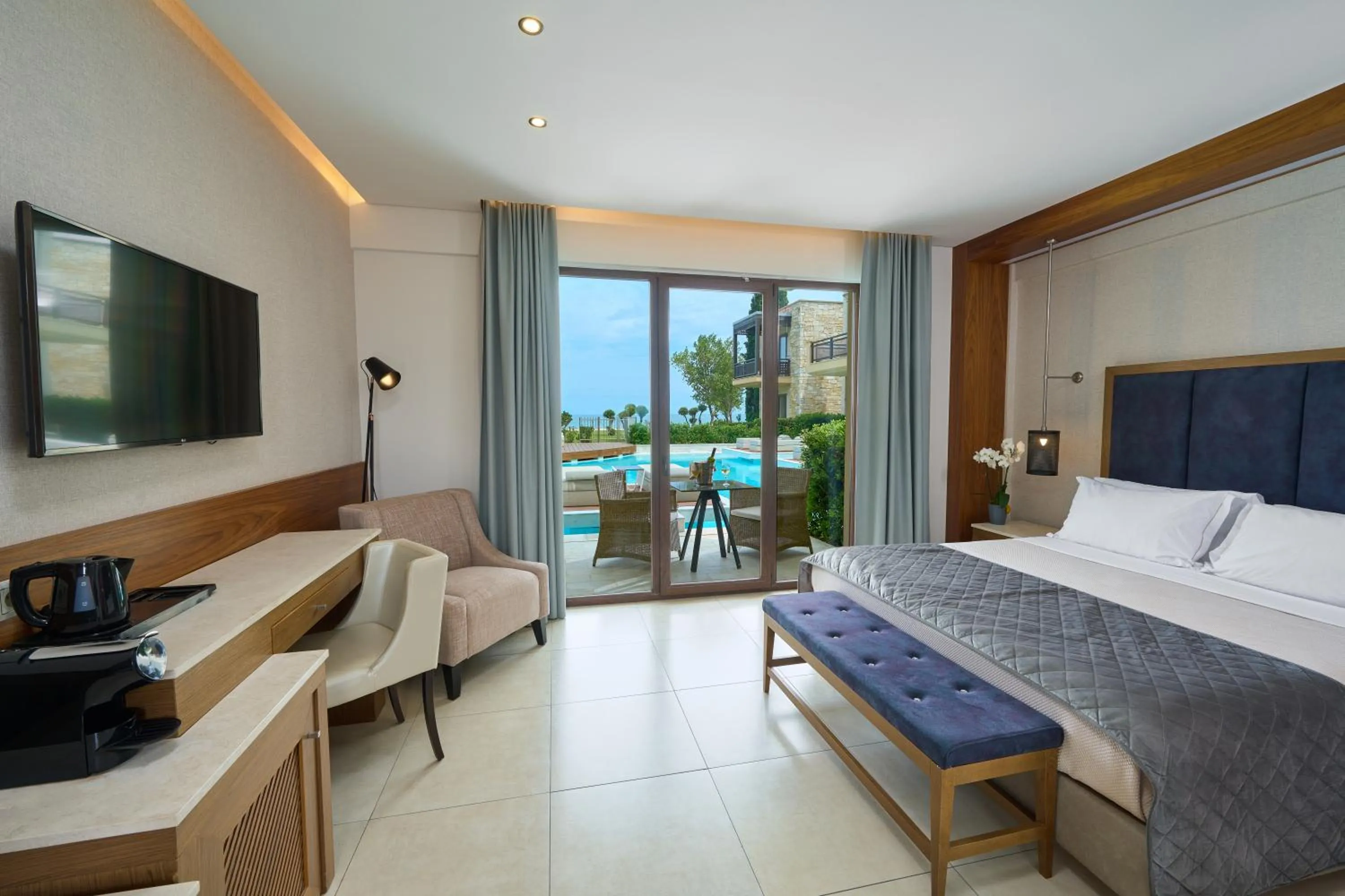 Garden, Bed in Mediterranean Village Hotel & Spa