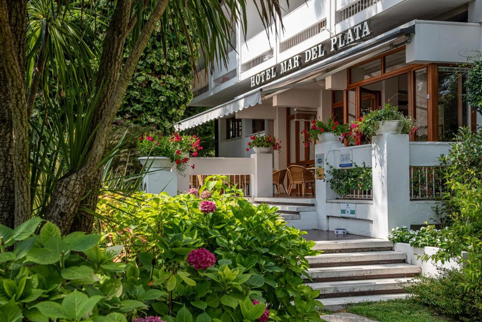 Facade/entrance in Hotel Mar Del Plata