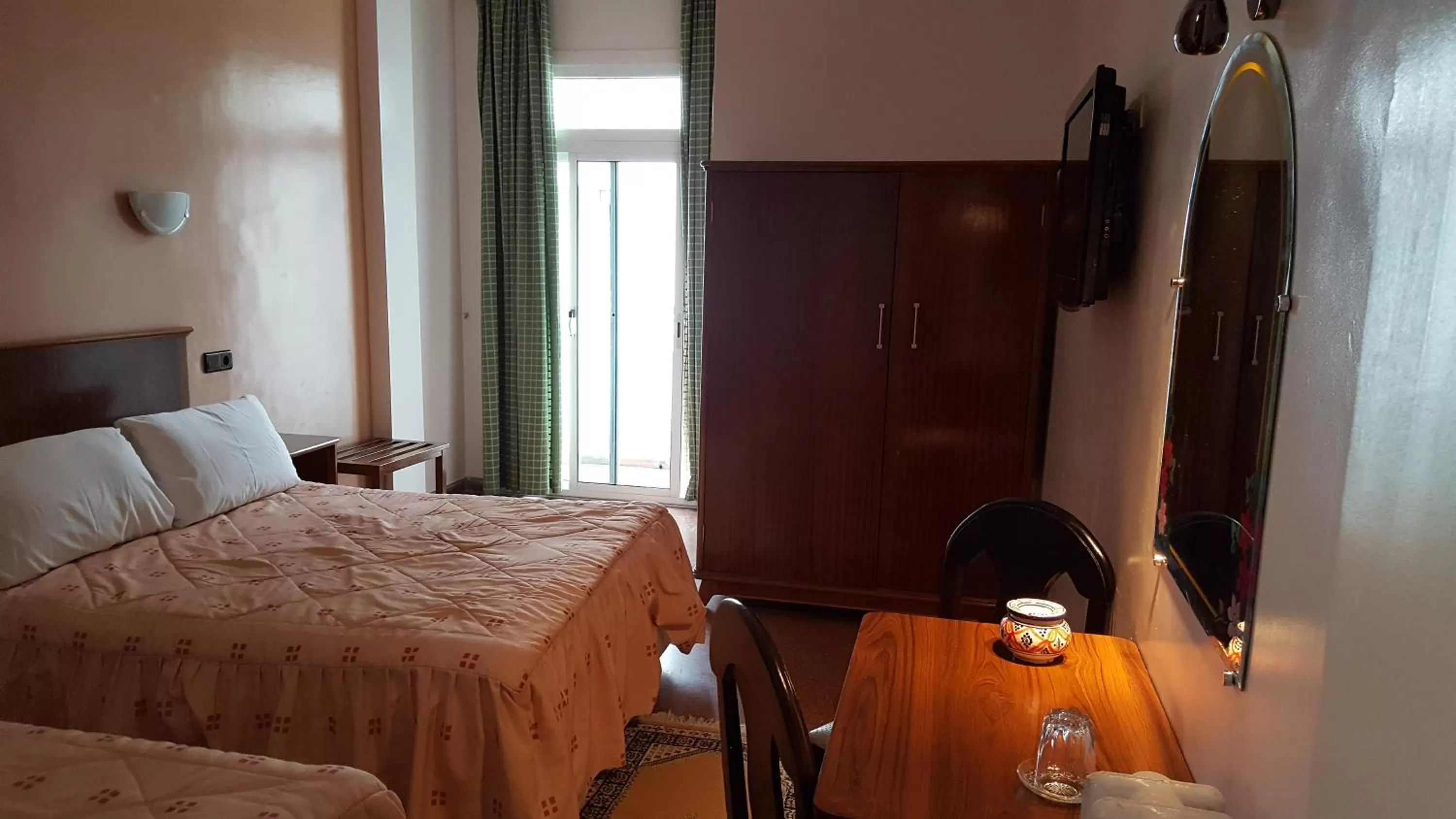 Bed in Hôtel Astrid