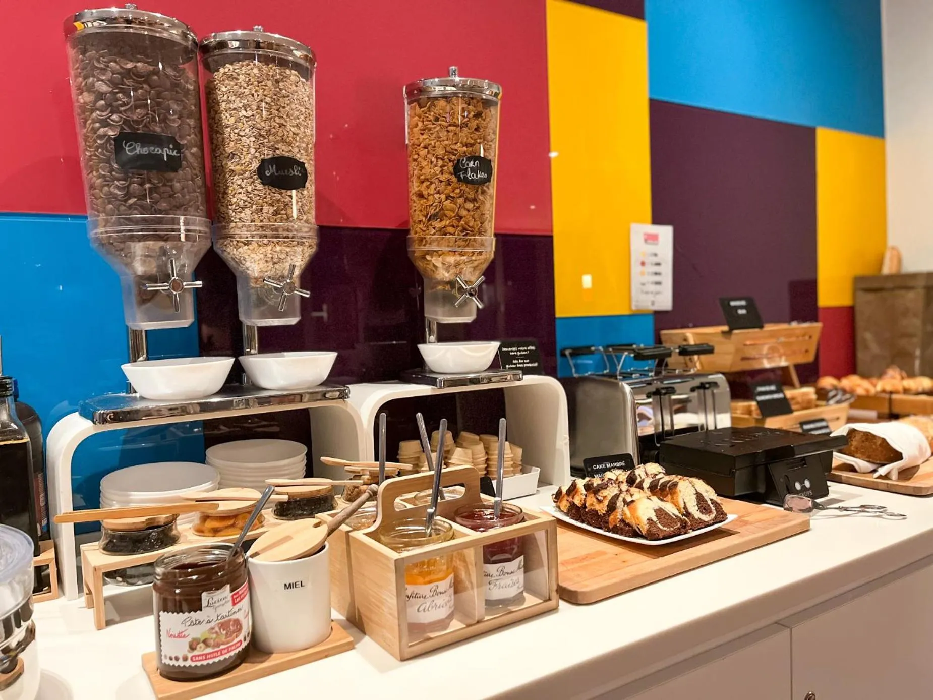 Breakfast in ibis Styles Paris Tolbiac Bibliotheque