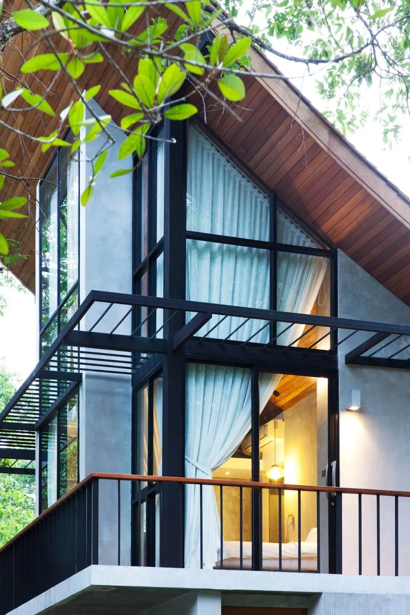 Balcony/Terrace in Villa Thalanena By The Beach