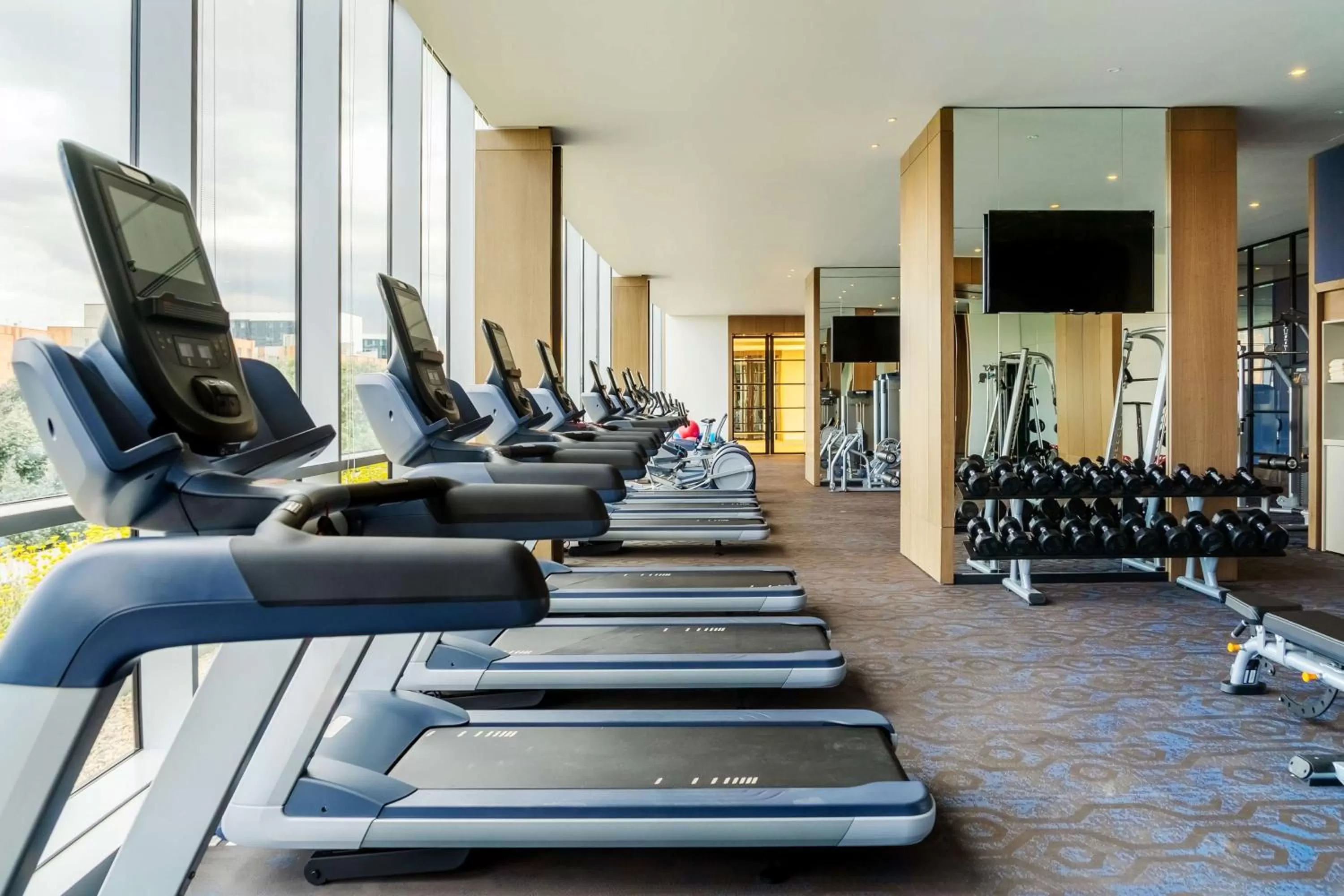 Fitness centre/facilities in Grand Hyatt Bogota