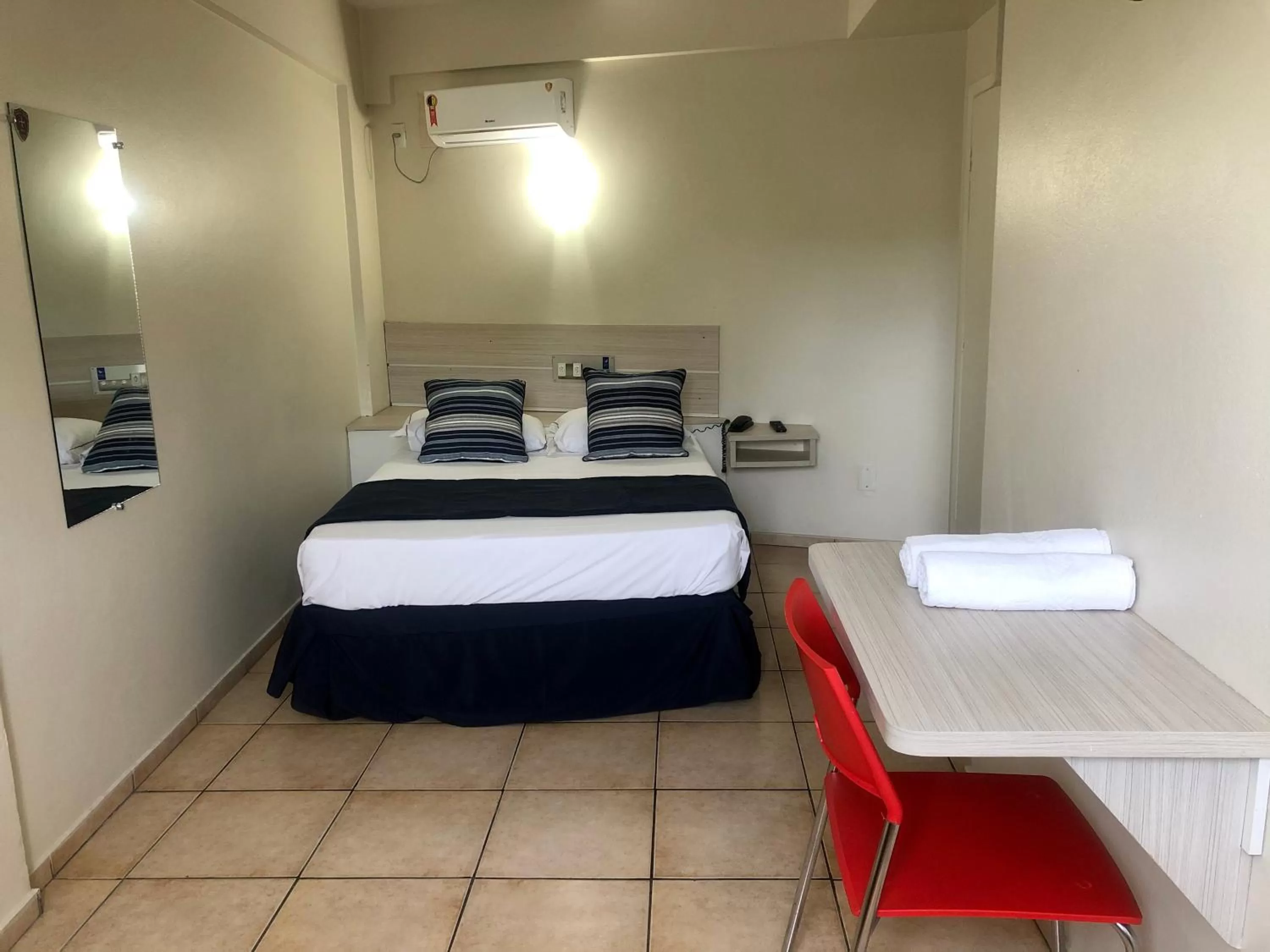 Bed in Hotel Marjaí