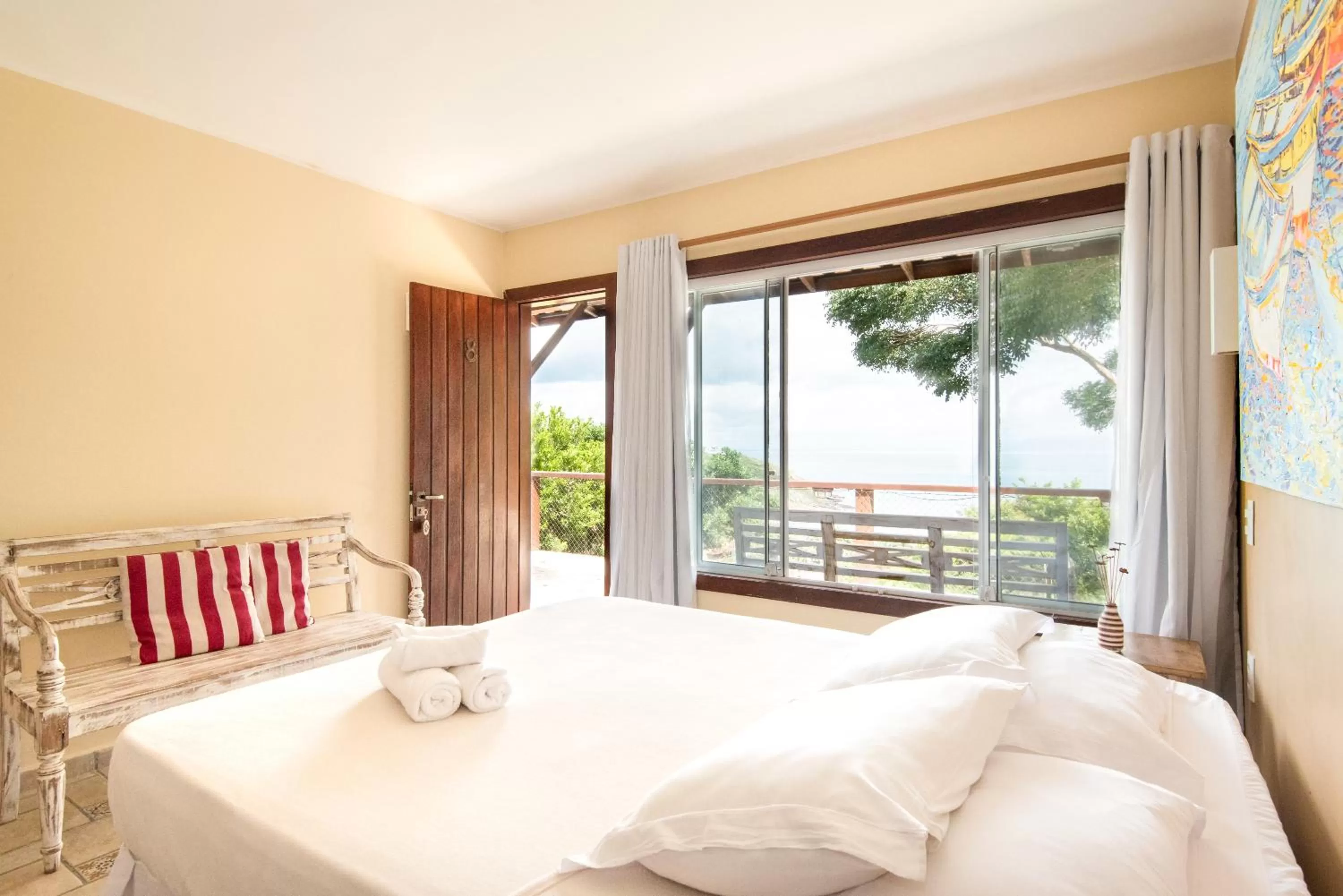 Bedroom, Bed in Pousada La Dolce Vita