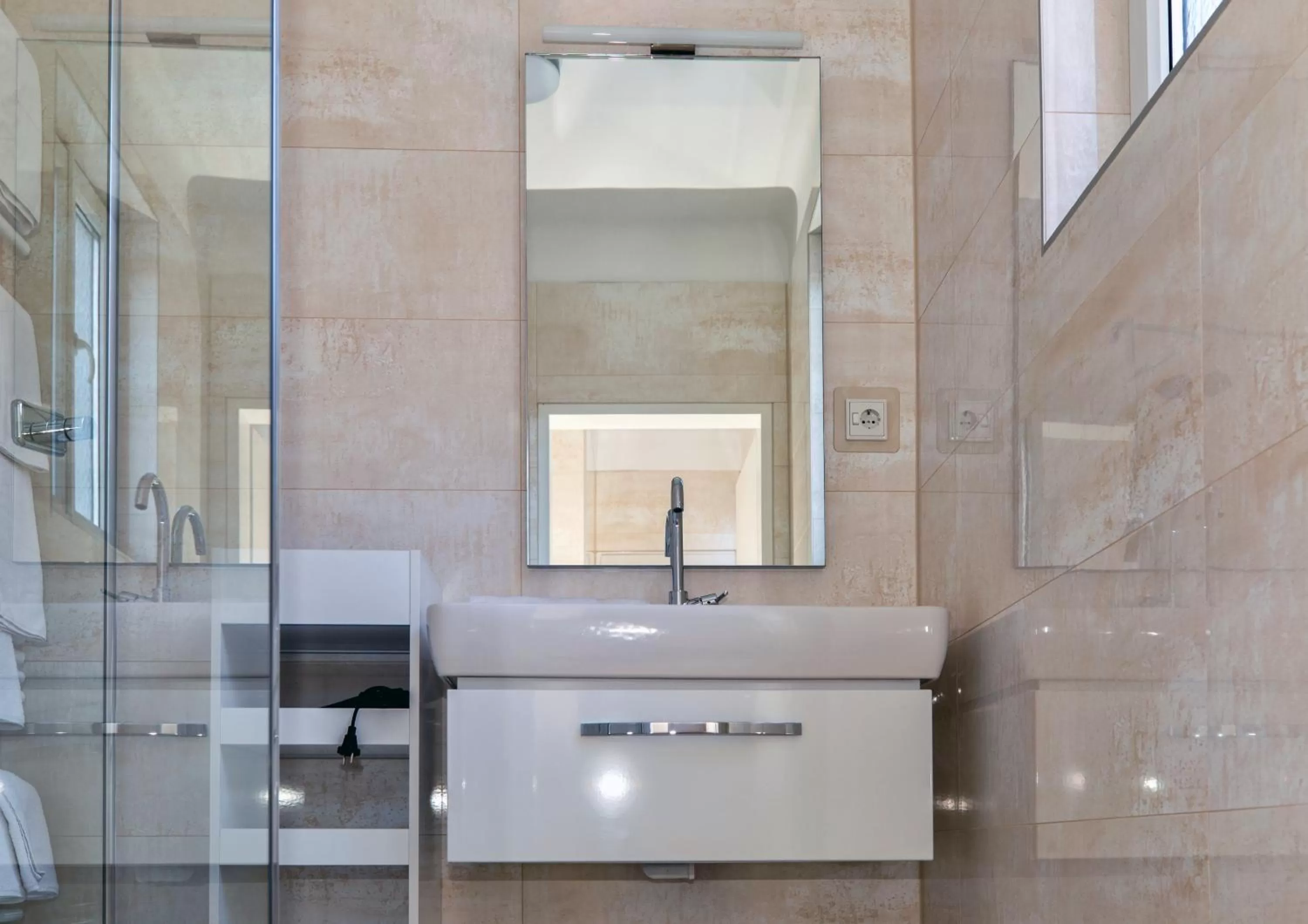 Bathroom in Hotel Guidassoni