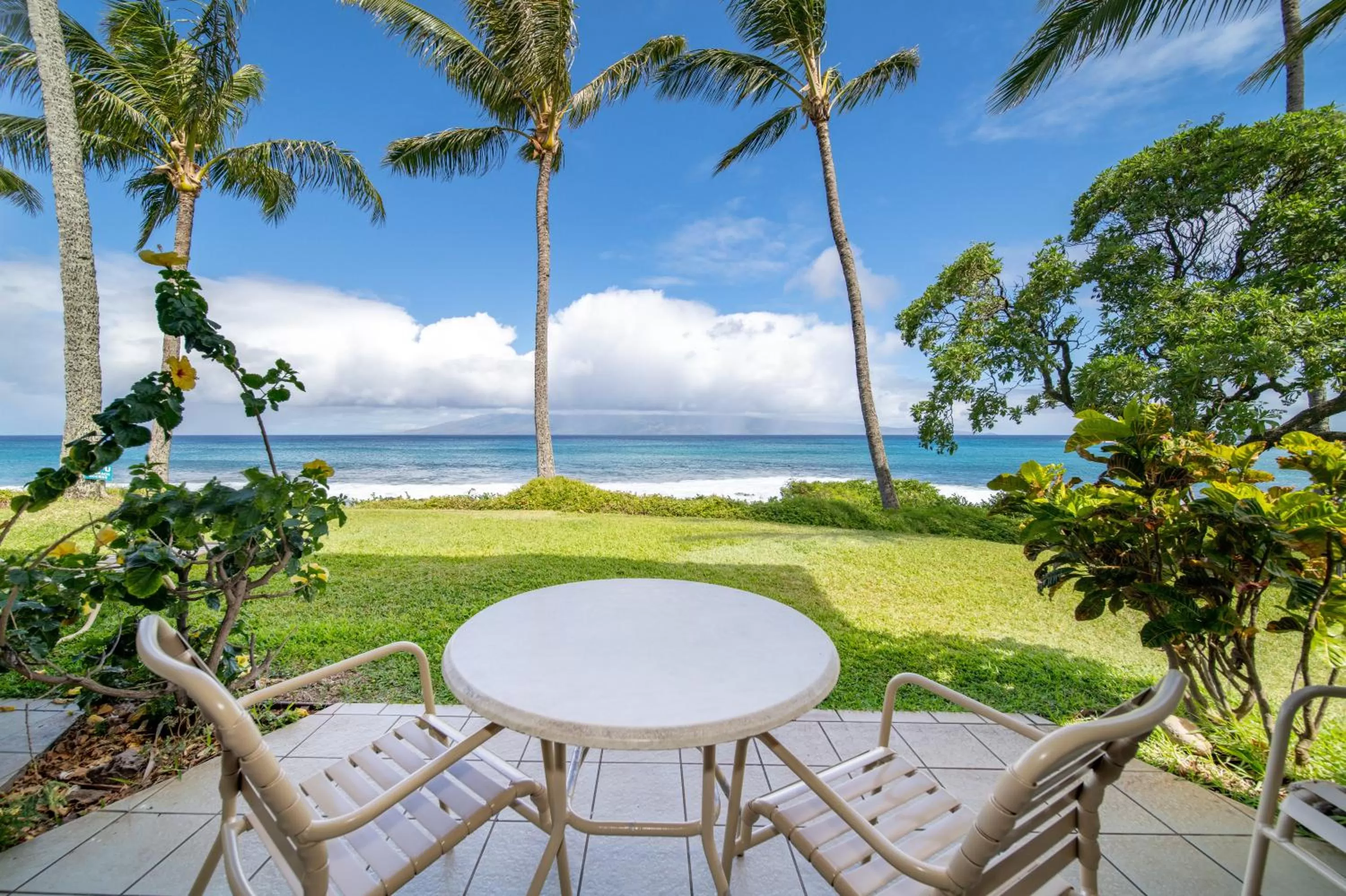 Balcony/Terrace in Napili Shores Maui by OUTRIGGER - No Resort & Housekeeping Fees