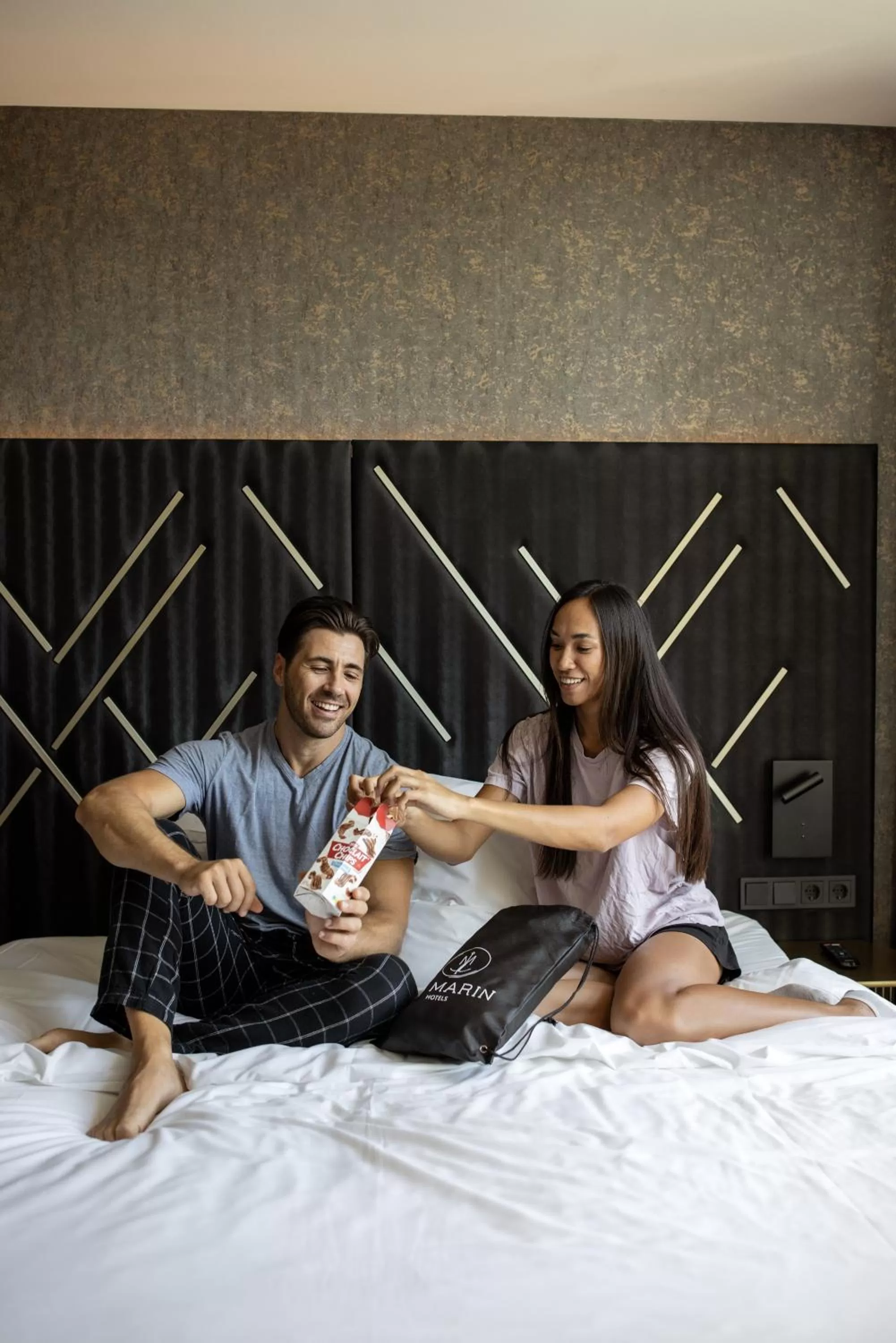 Bed in Le Marin Hotel Rotterdam City - Handwritten Collection