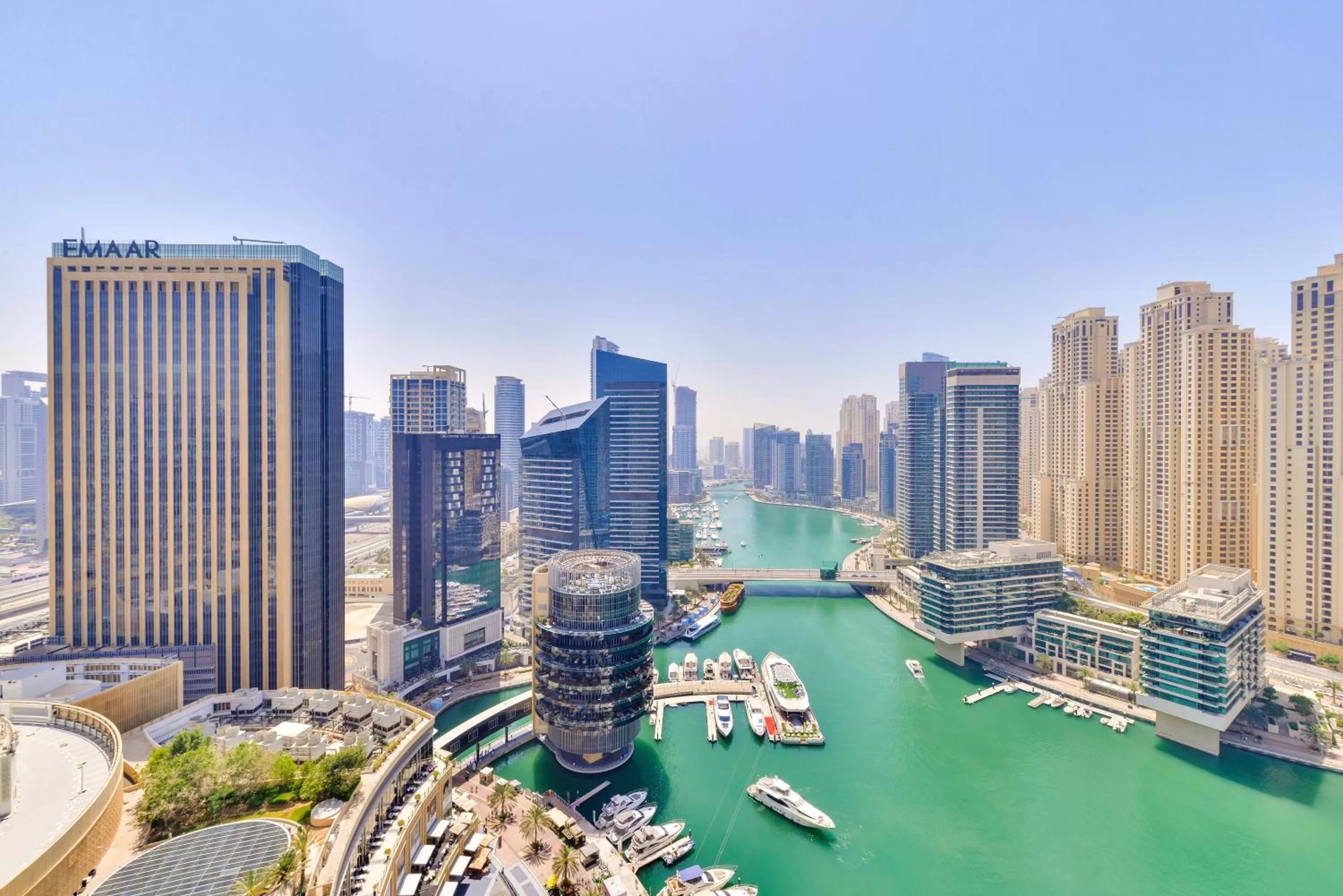 City view in Emaar Residences Dubai Marina by Qstay - formerly Address Dubai Marina