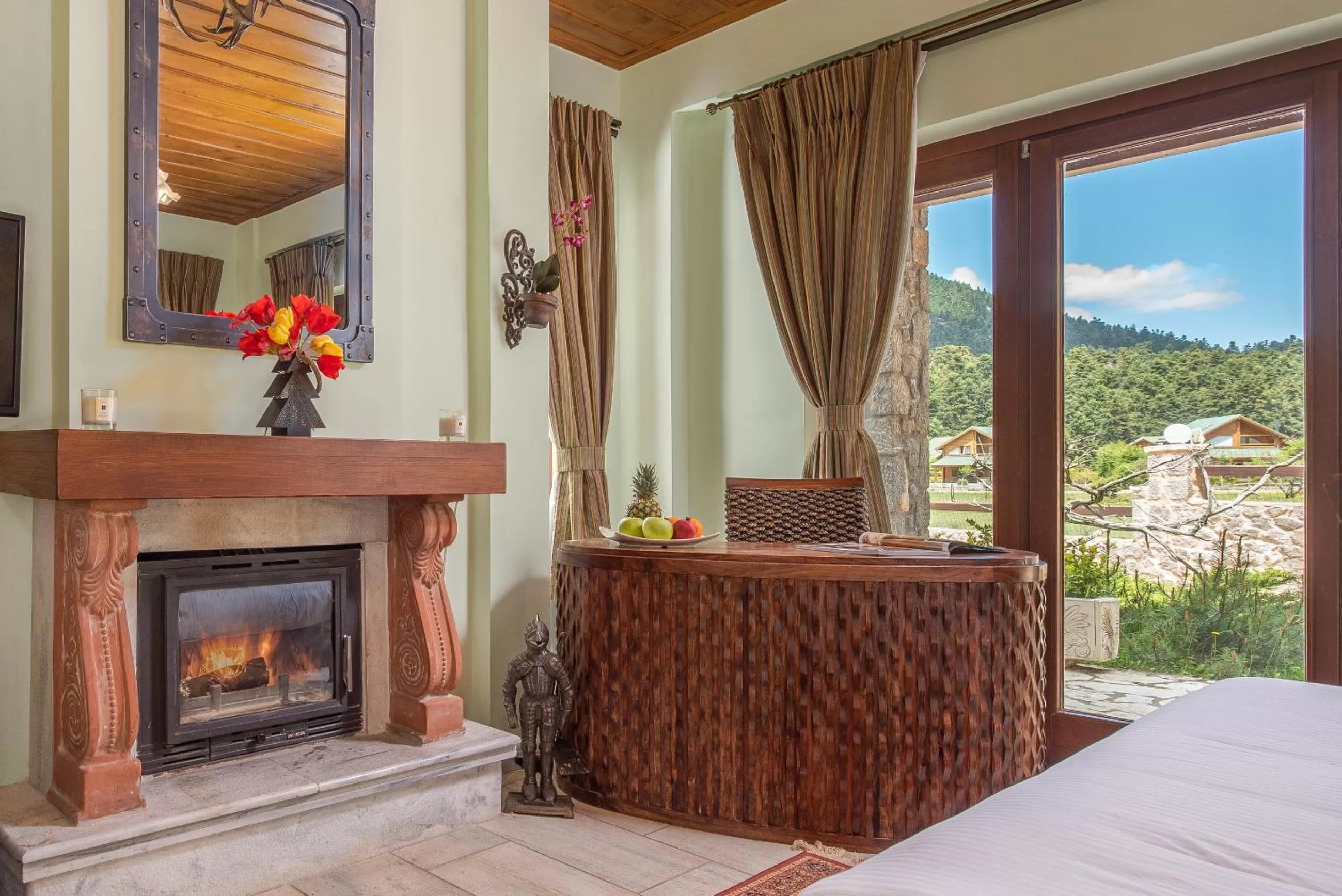 Bed in ViP Chalet 4 Seasons