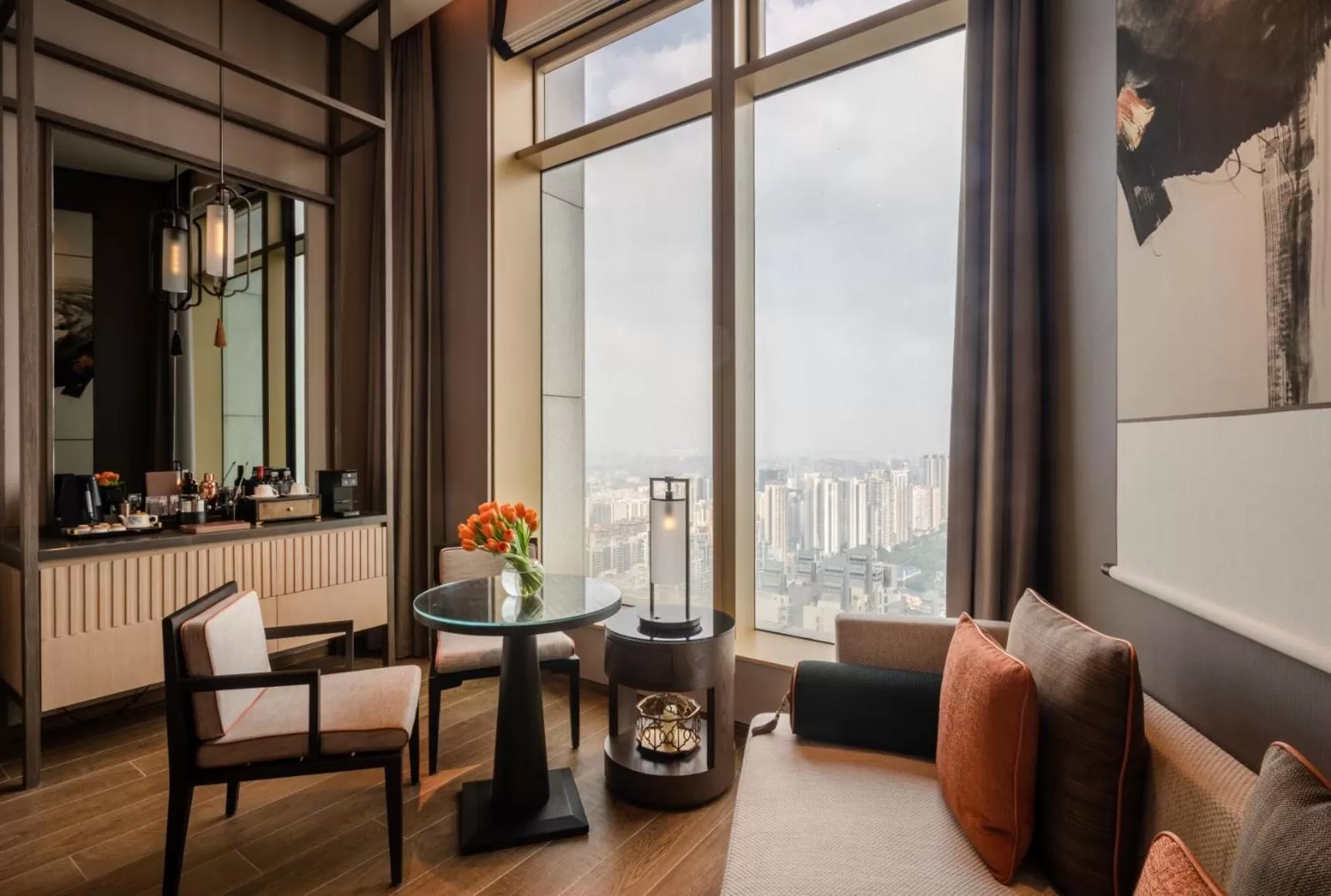 Living room in Jumeirah Guangzhou