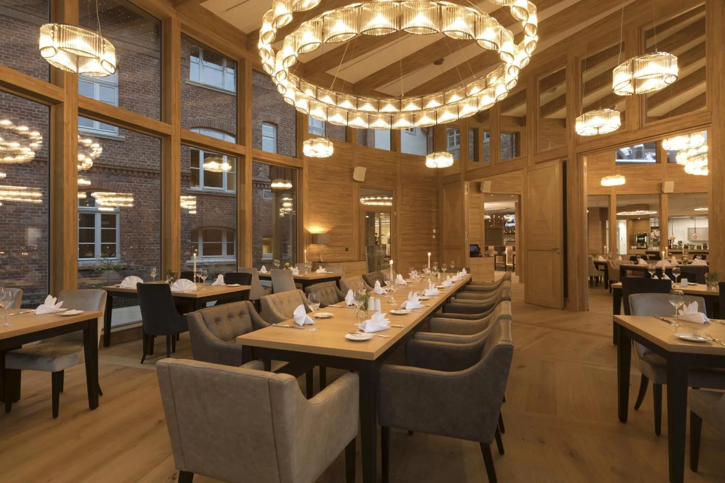 Restaurant/places to eat in Hotel Brunnenhaus Schloss Landau