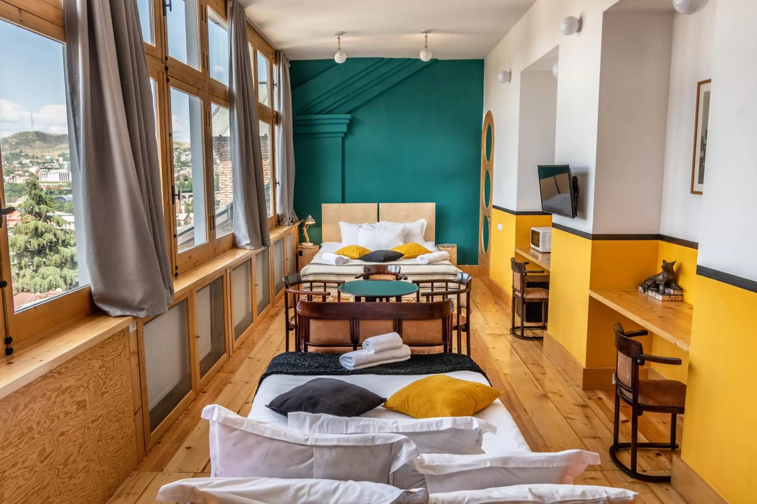 Bed in Castle in Old Town