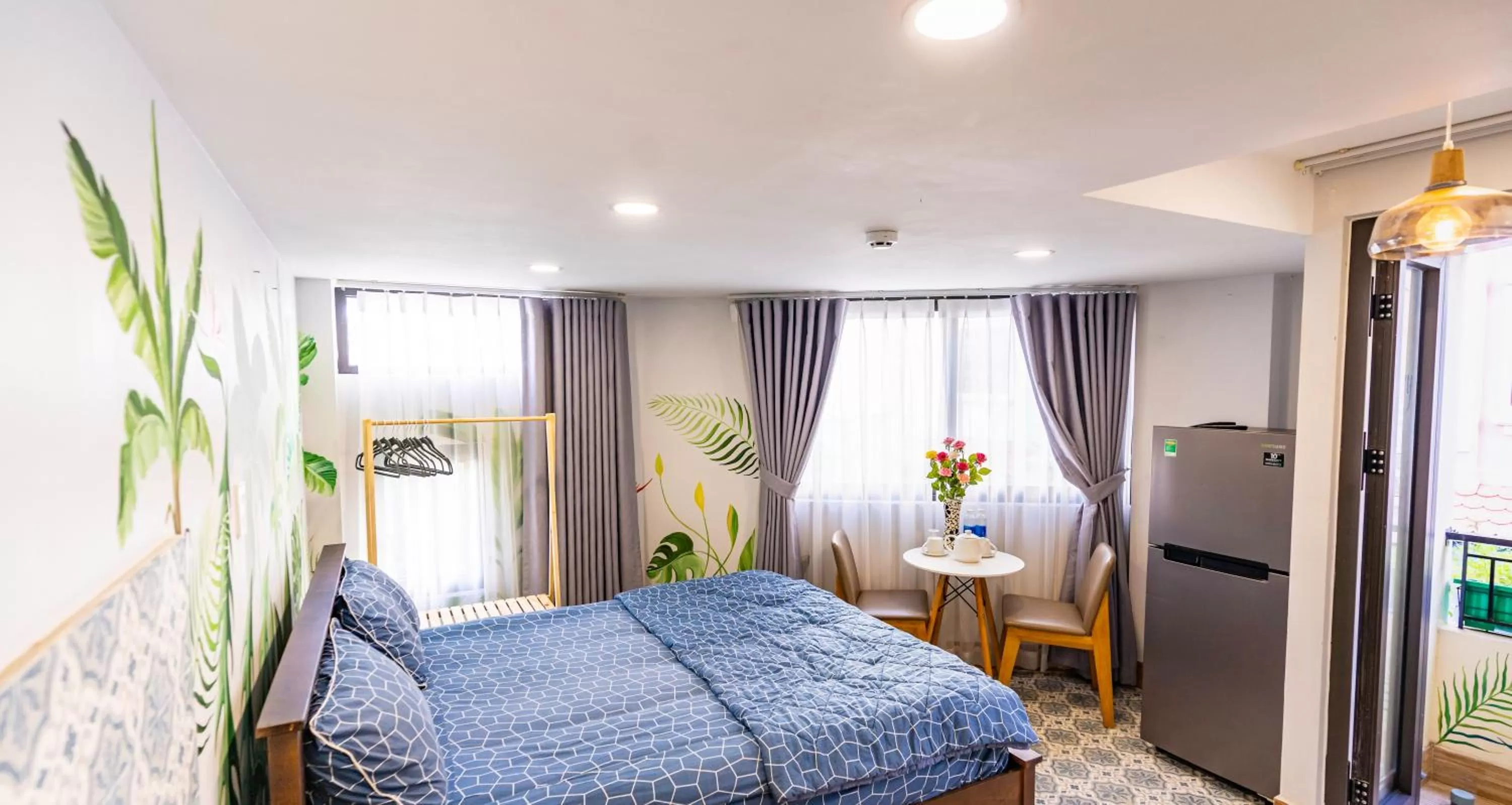 Bed in Cherry Apartment - Thao Dien Centre