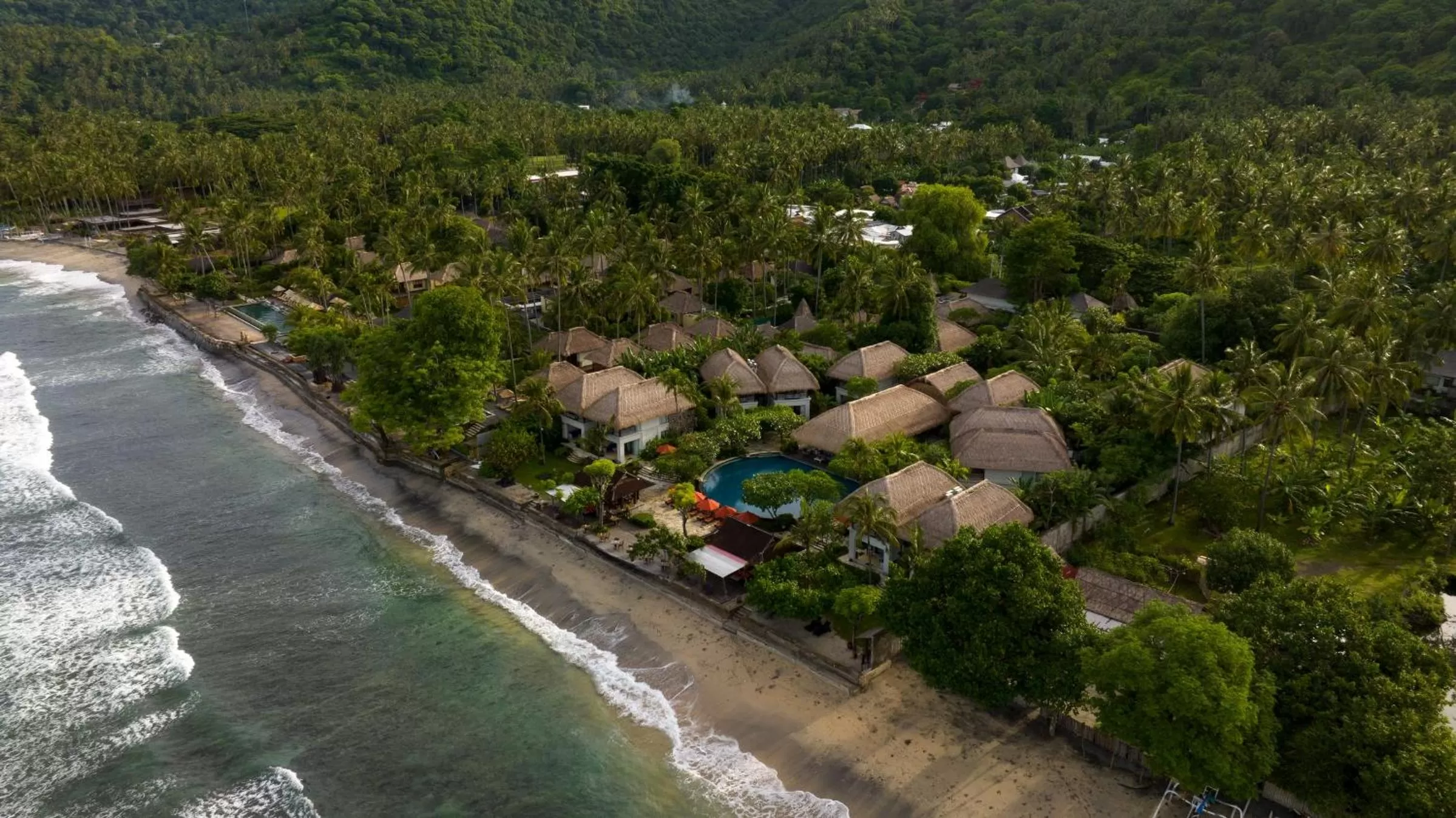 Beach in Sudamala Resort, Senggigi, Lombok